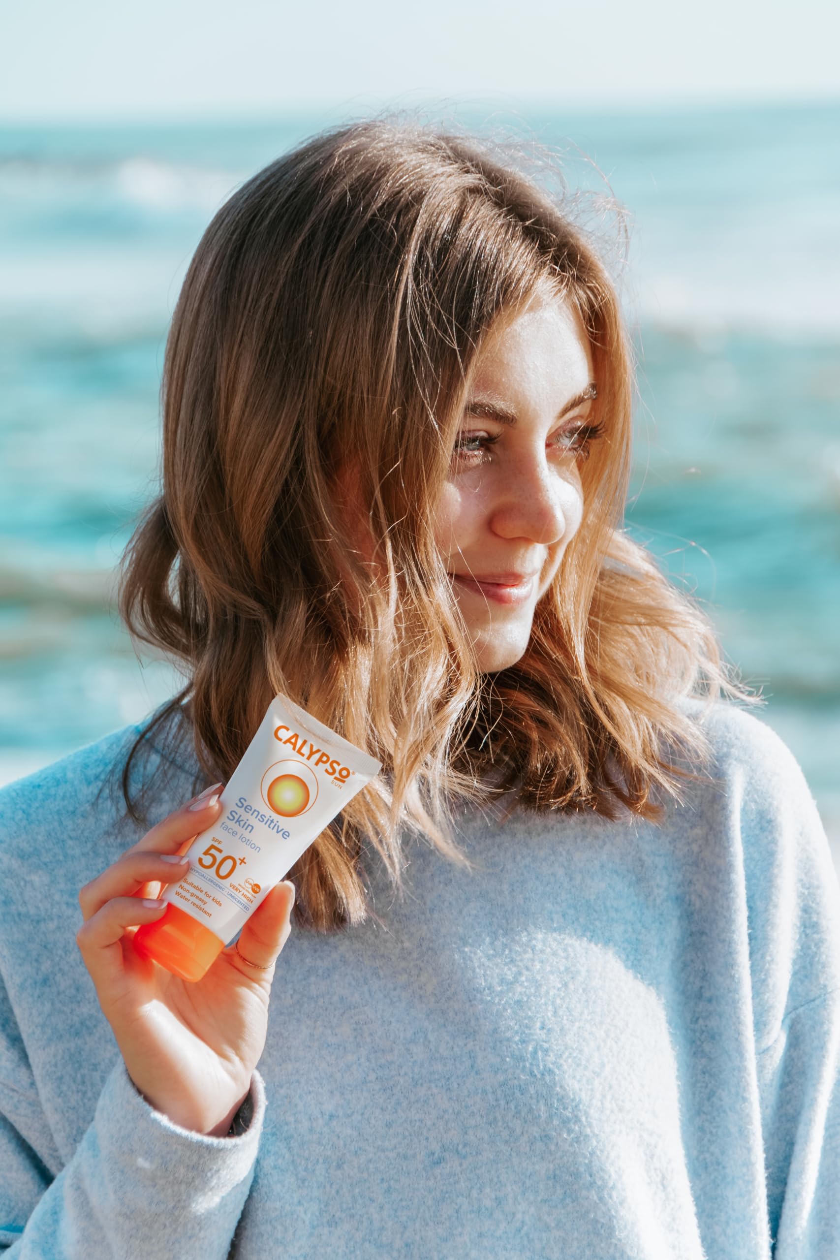 Calypso Sensitive Skin Face Sun Lotion SPF 50+ Very High Protection UVA/UVB 6