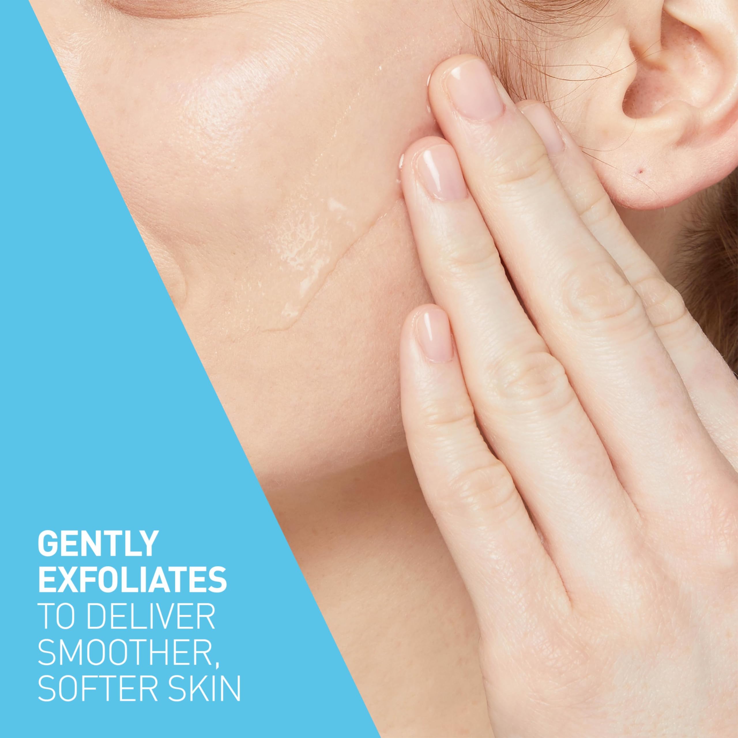 CeraVe SA Smoothing Cleanser with Salicylic Acid for Dry, Rough & Bumpy Skin 3