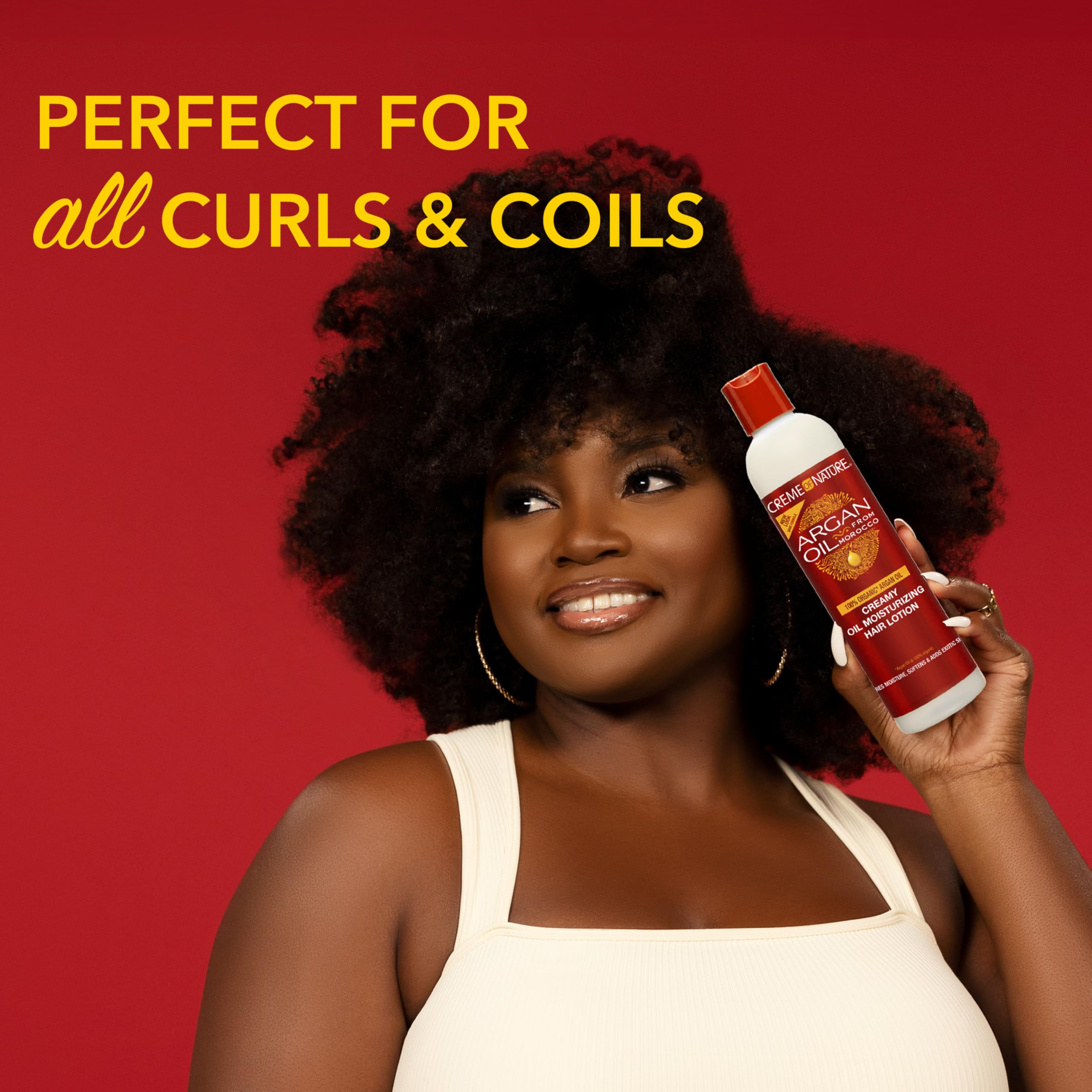 Creme of Nature Argan Oil Moisturizing Lotion, Creamy Oil, 250 ml 4