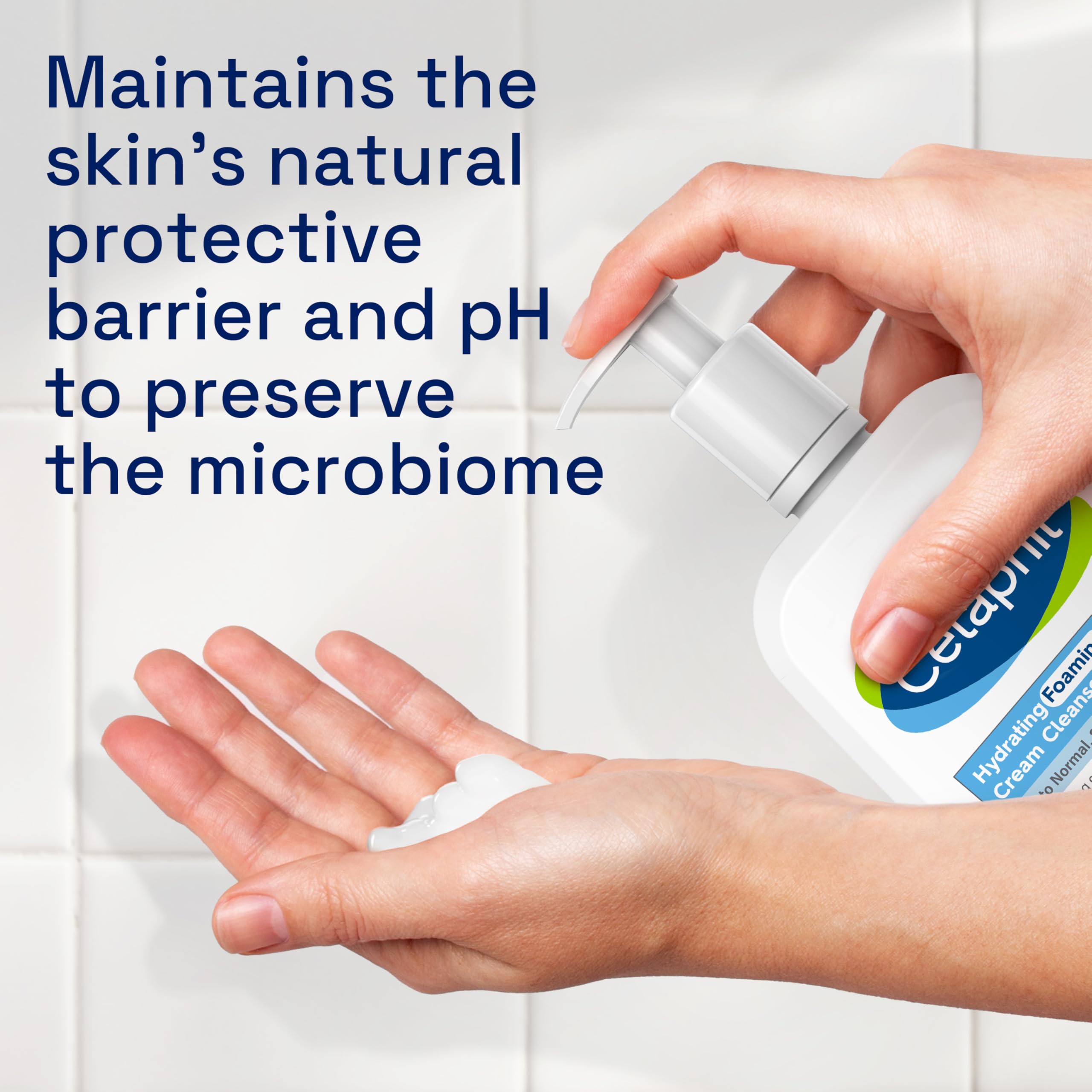 Cetaphil Hydrating Foaming Cream Cleanser and Makeup Remover, 236ml 7