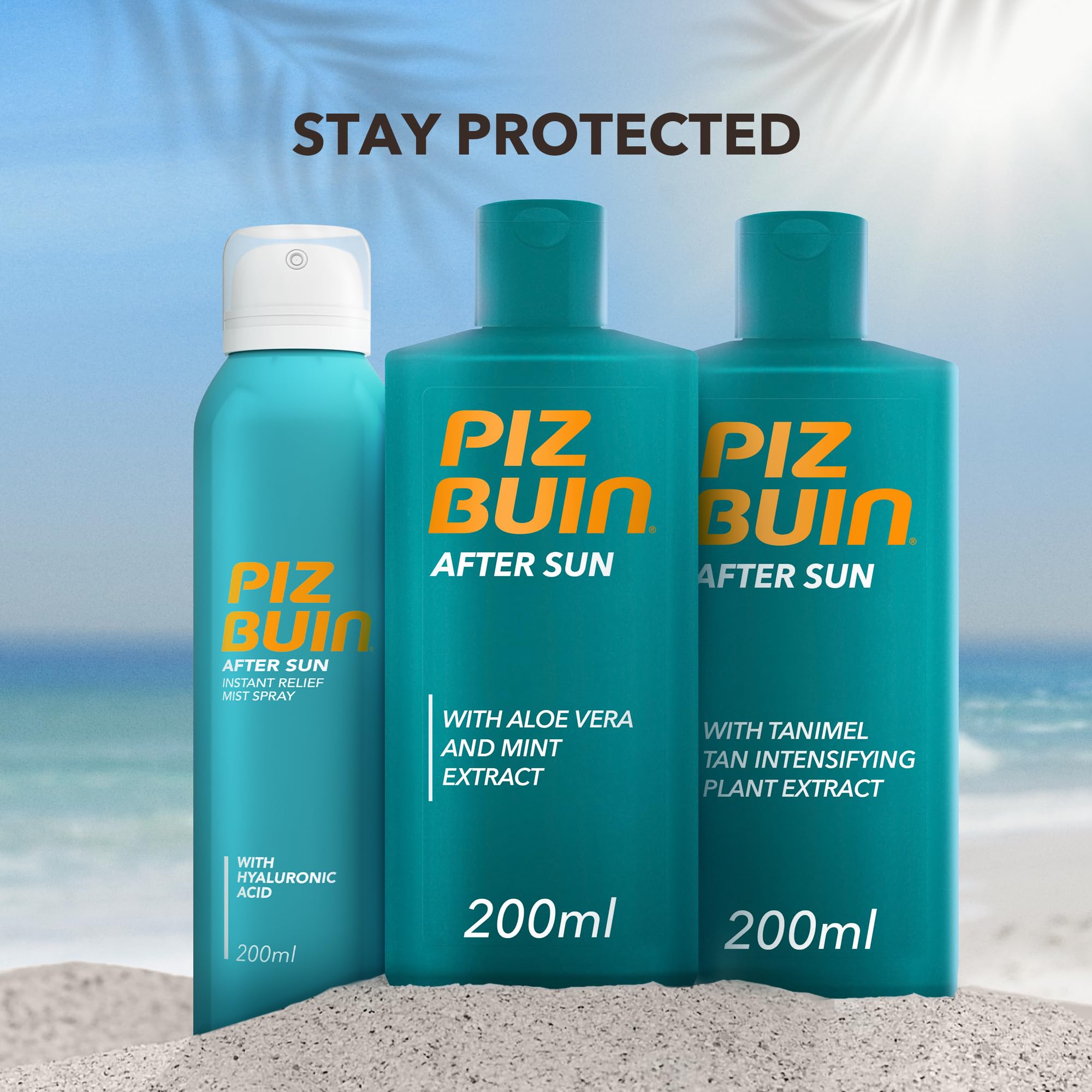 Piz Buin After Sun Tan Intensifying Moisturising Lotion with Shea Butter & Vitamin E, 200 ml 5