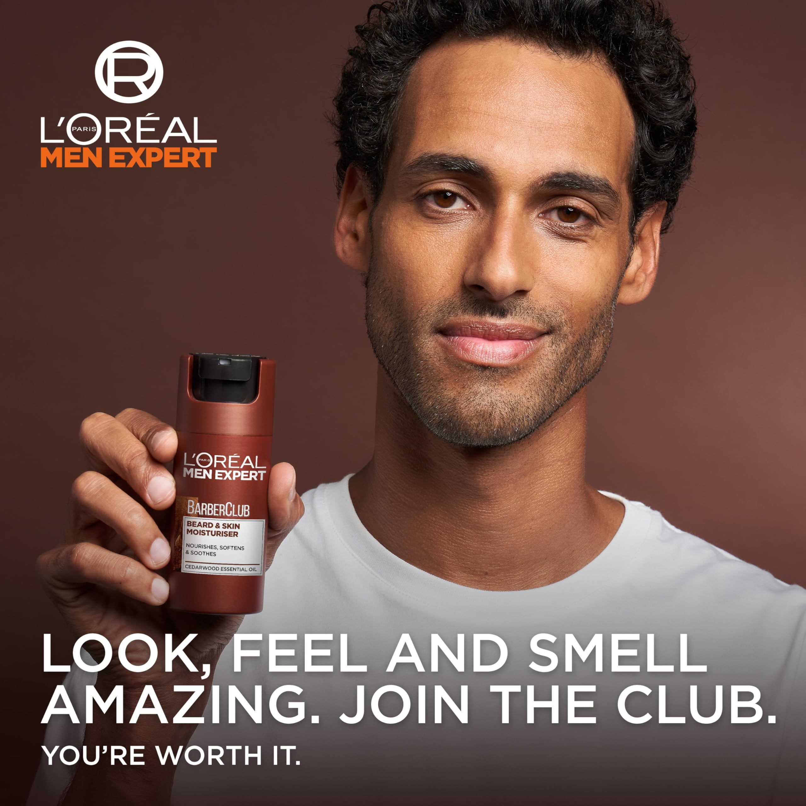 L'Oréal Paris Men Expert Barber Club Beard and Face Moisturiser XL 100ml with Cedarwood Oil 5