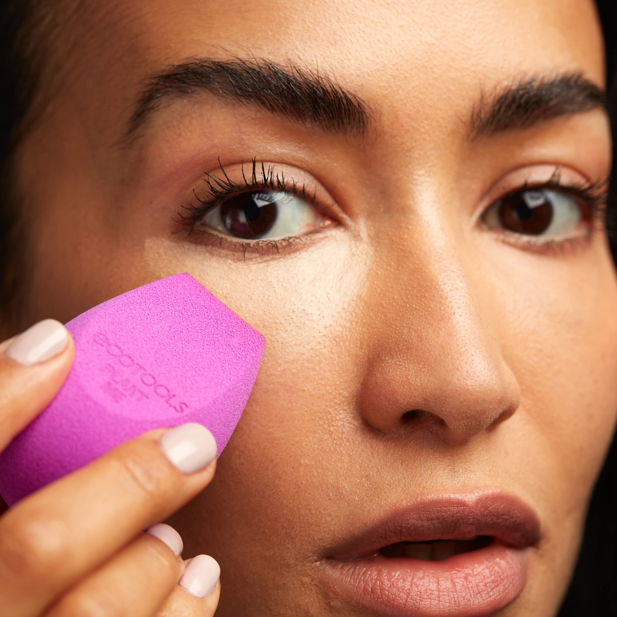 EcoTools Bioblender Kompostierbarer Make-up-Schwamm für flüssige und cremige Foundation – Lila 6