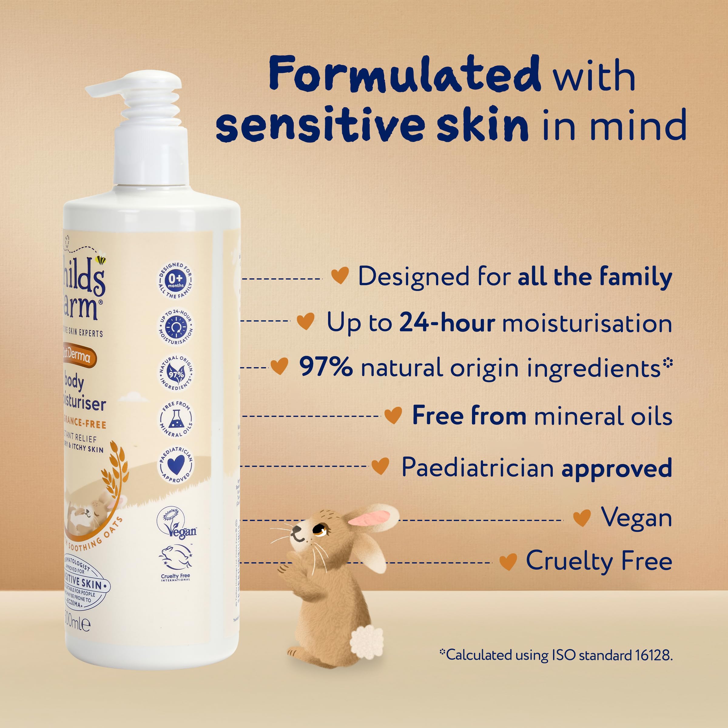 Childs Farm OatDerma Körperlotion, parfümfrei, wohltuende Feuchtigkeitspflege 7