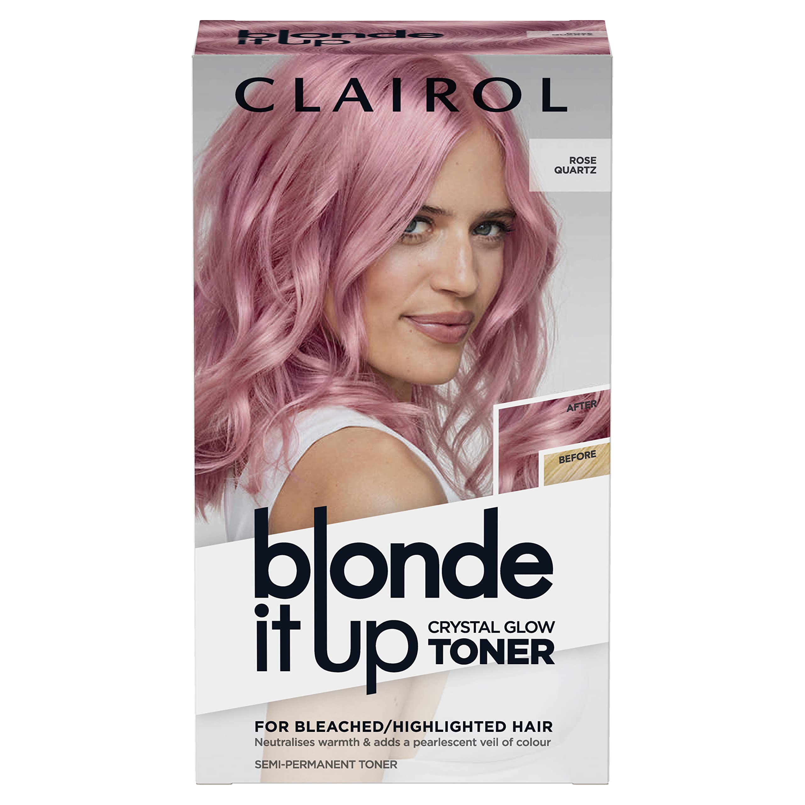 Clairol Blonde It Up Crystal Glow Toner Kit – Rosenquarz