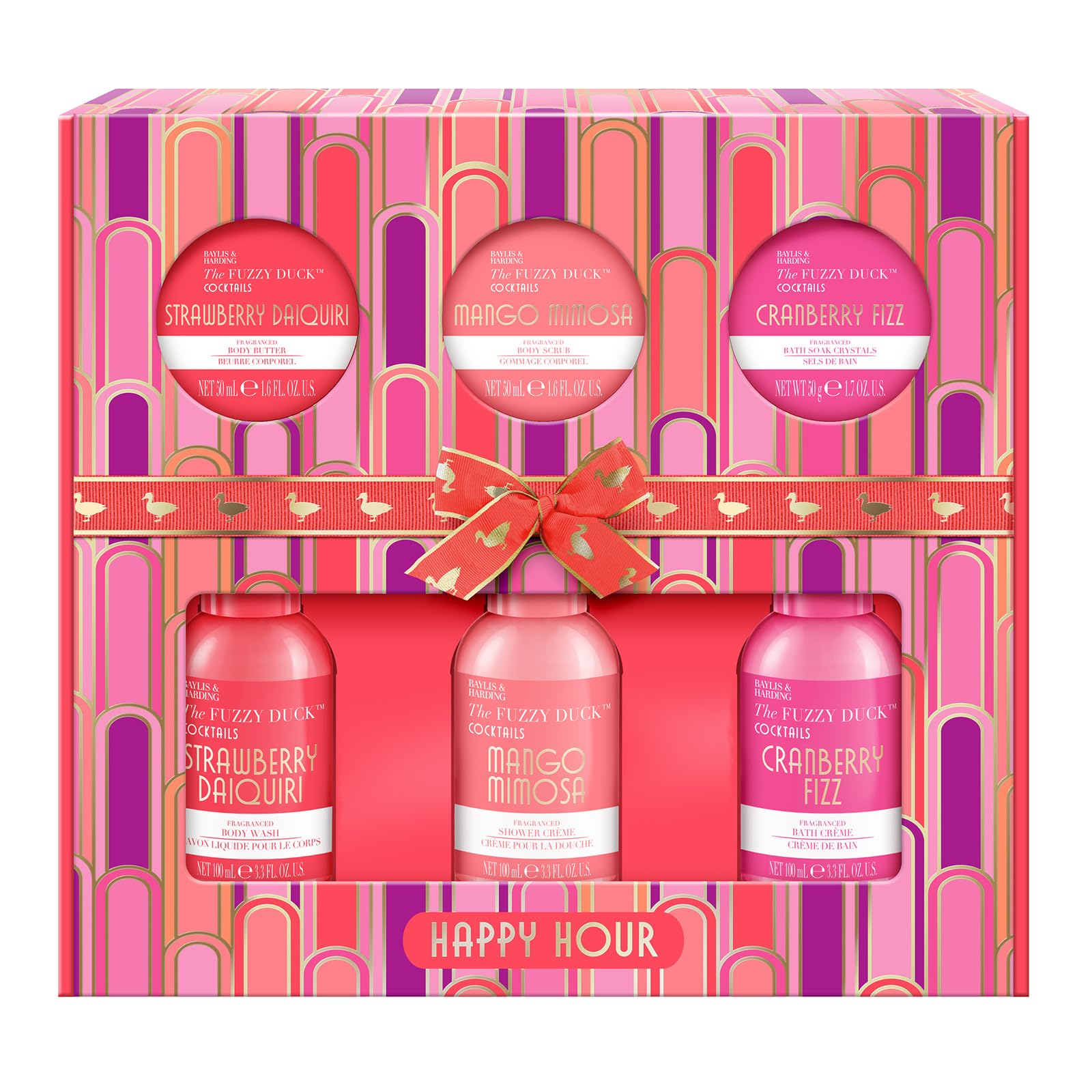Baylis & Harding The Fuzzy Duck Cocktails Gift Set - Vegan Friendly Body Care Collection 2