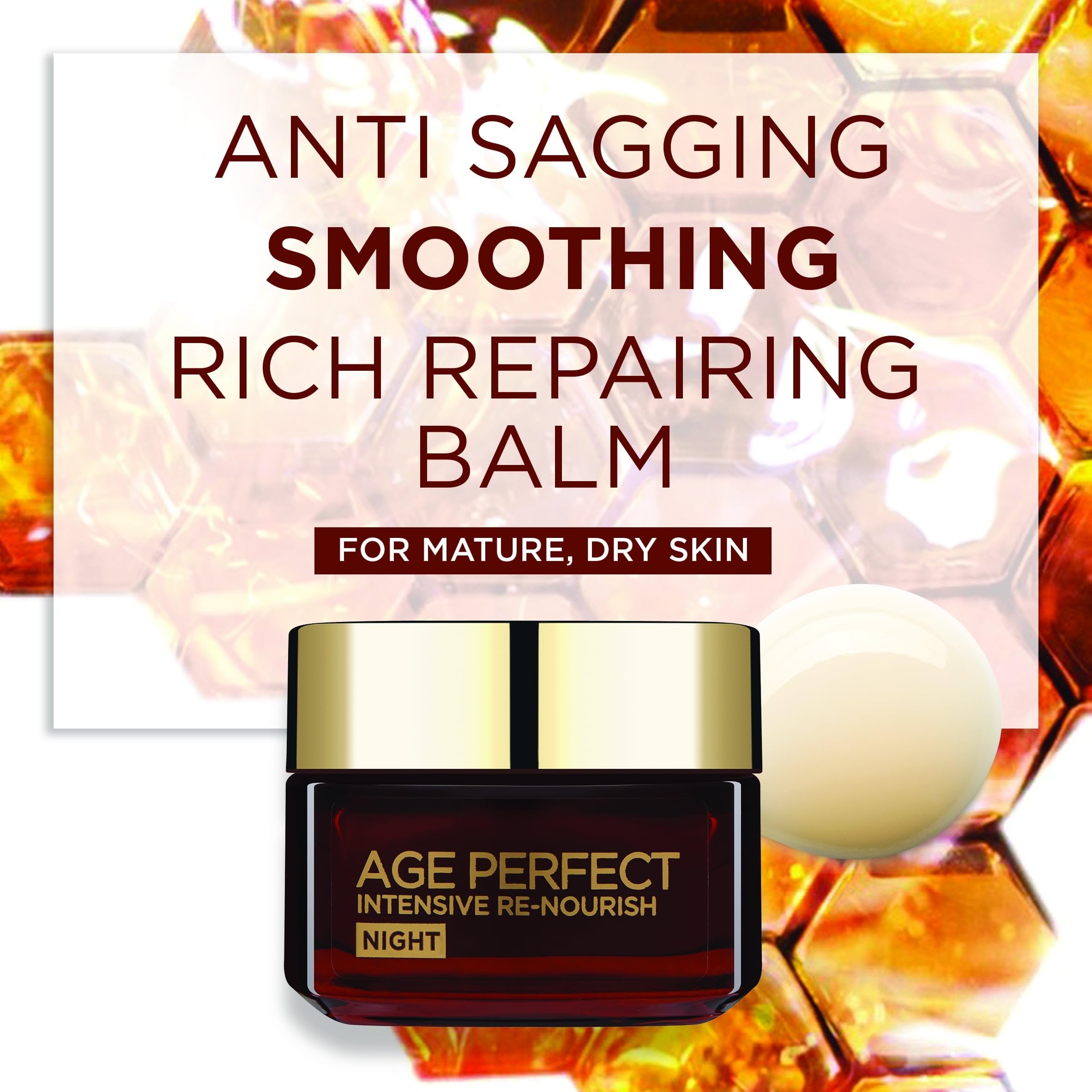 L'Oréal Paris Age Perfect Intensive Re-Nourish Nachtcreme 50+, regeneriert die Haut 4