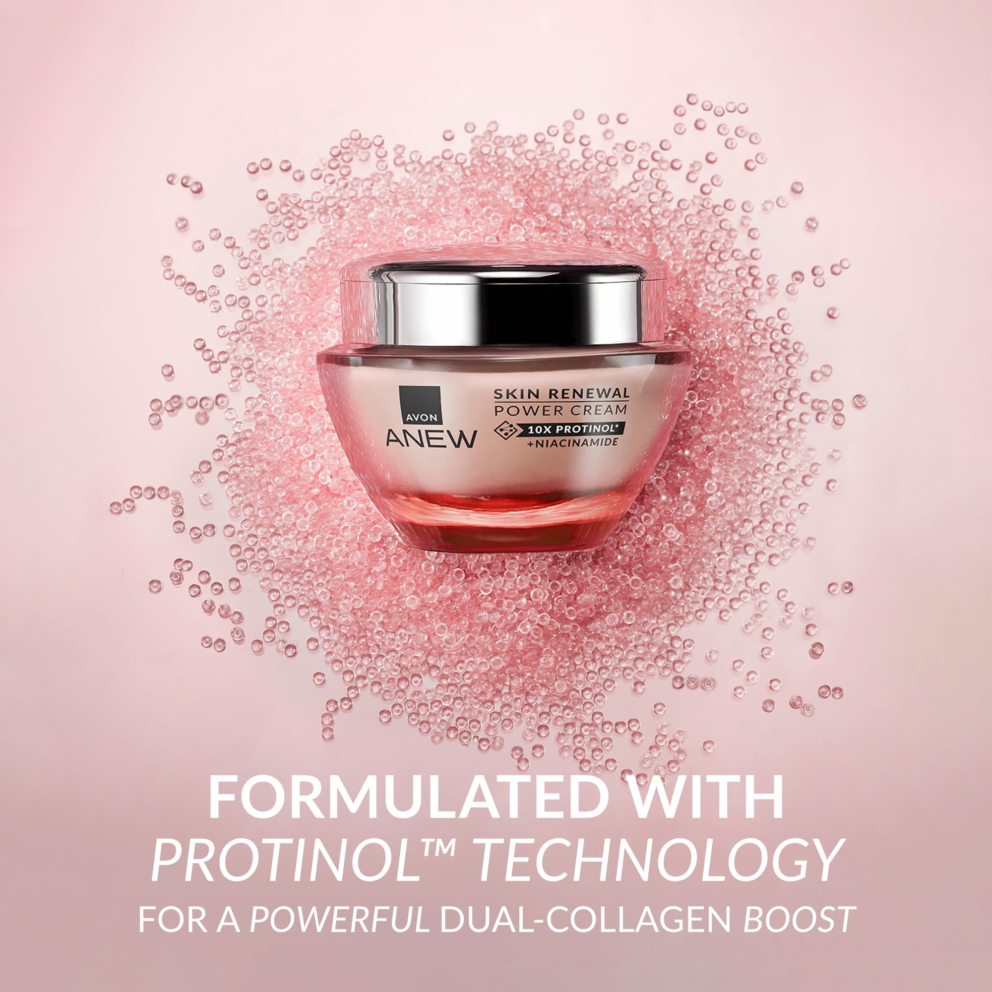 Avon Anew Skin Renewal Power Cream 50ml with Protinol™ and Niacinamide 3