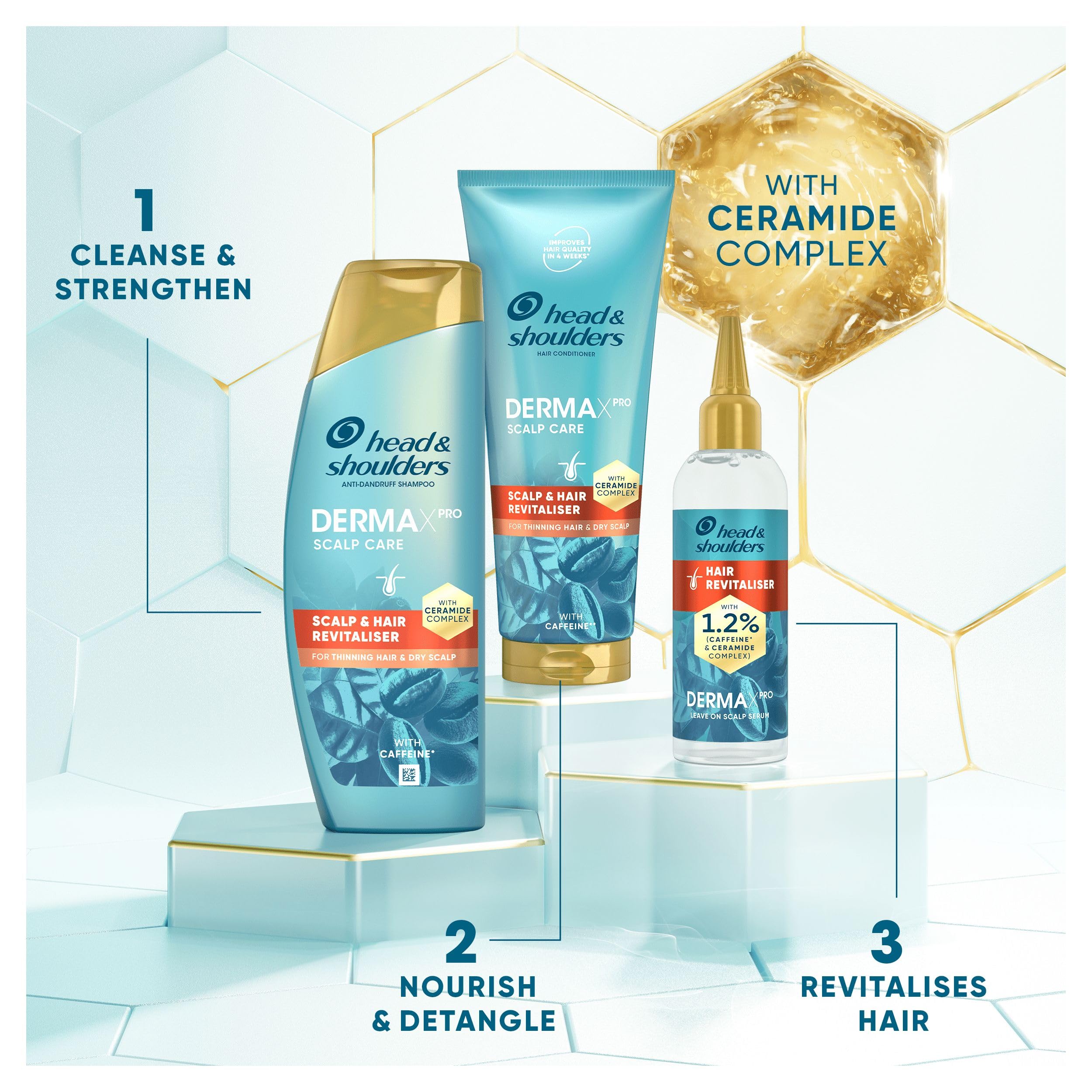 Head & Shoulders DermaXPRO Hair Growth Serum for Dry Scalp & Thinning Hair 7