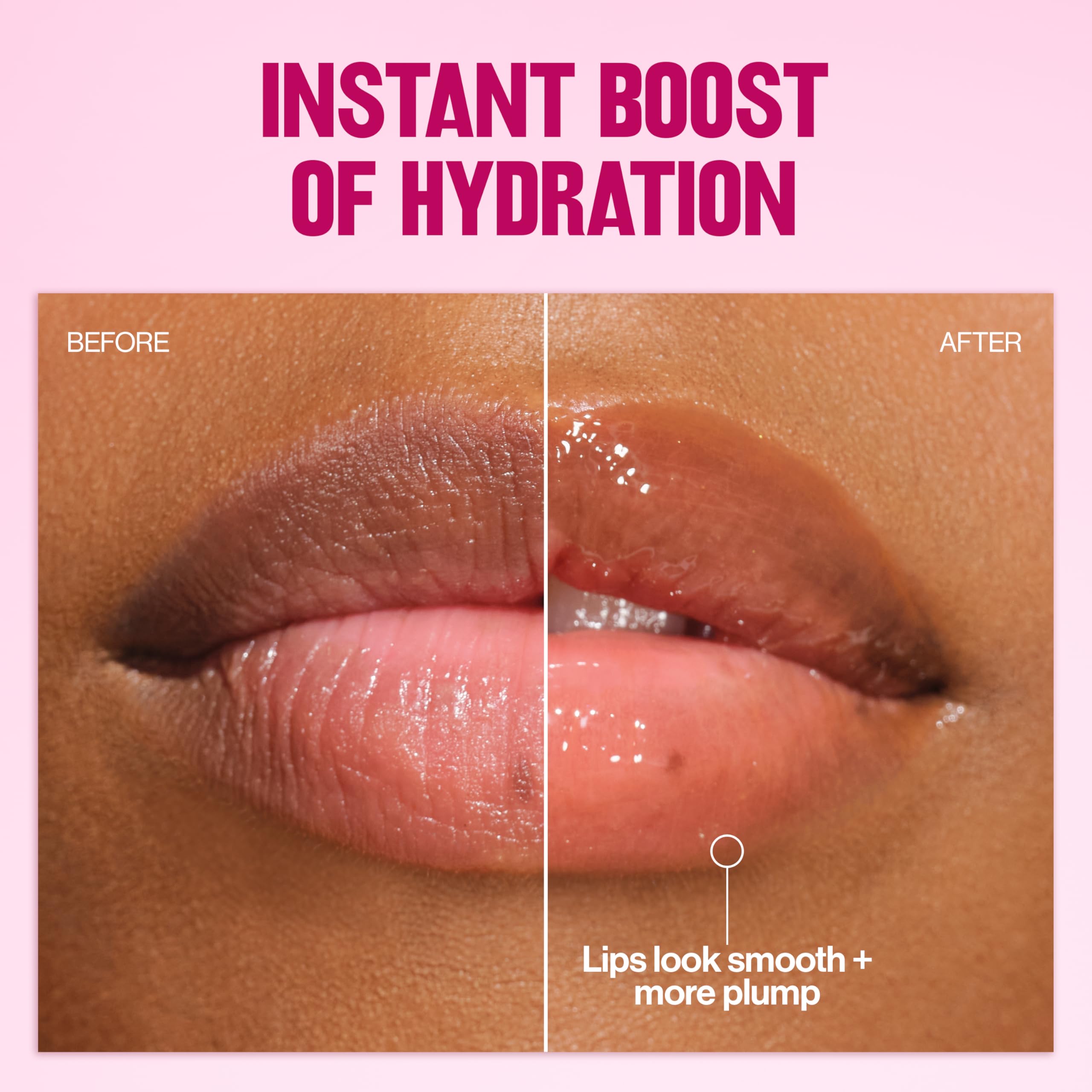 Revlon Super Lustrous Glimmer Lip Oil - Hydrating Gloss with Plant-Based Squalane 4