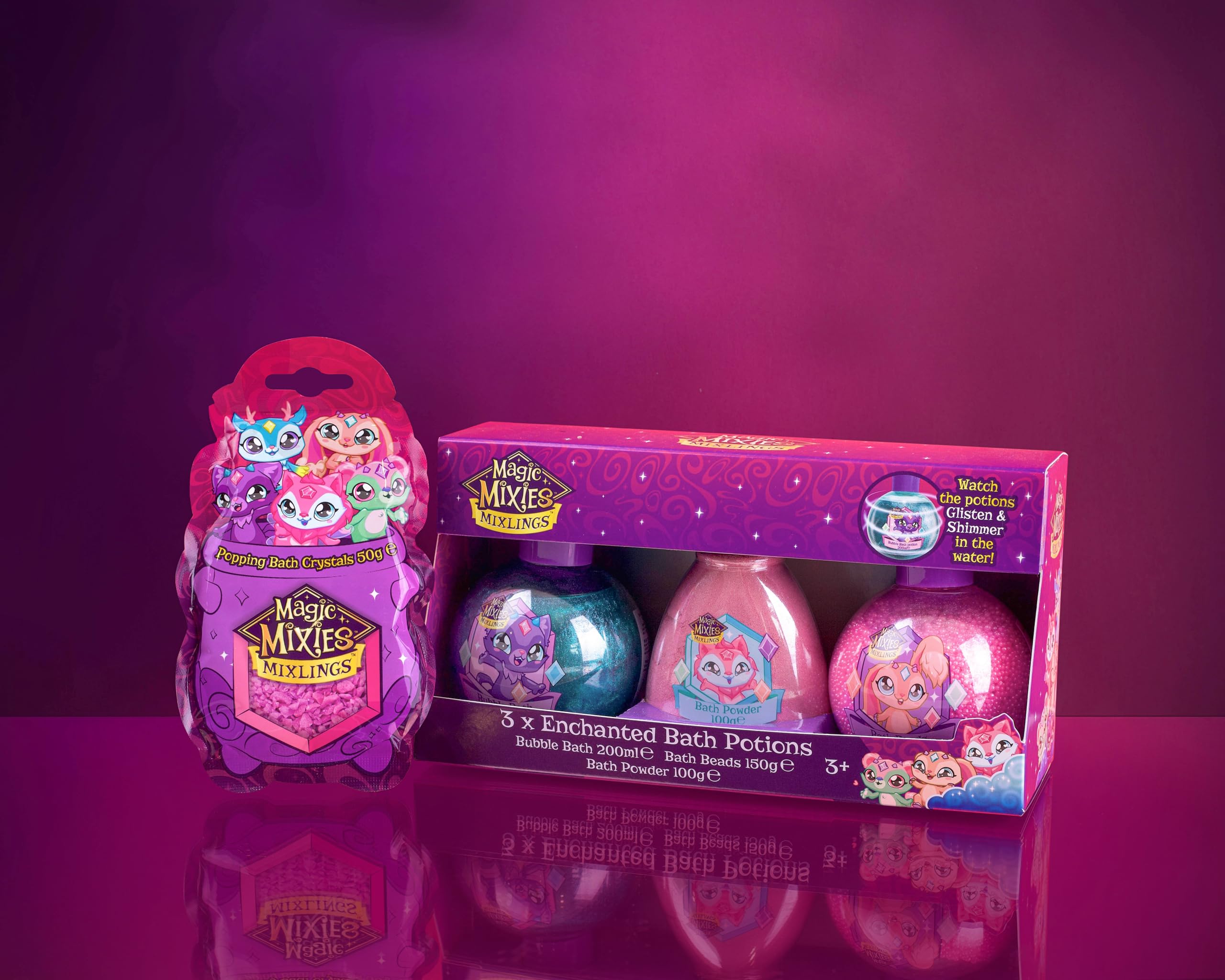 Kokomo Magic Mixies Mixling Popping Bath Crystals - 50g Vegan Bath Salts for Kids 6