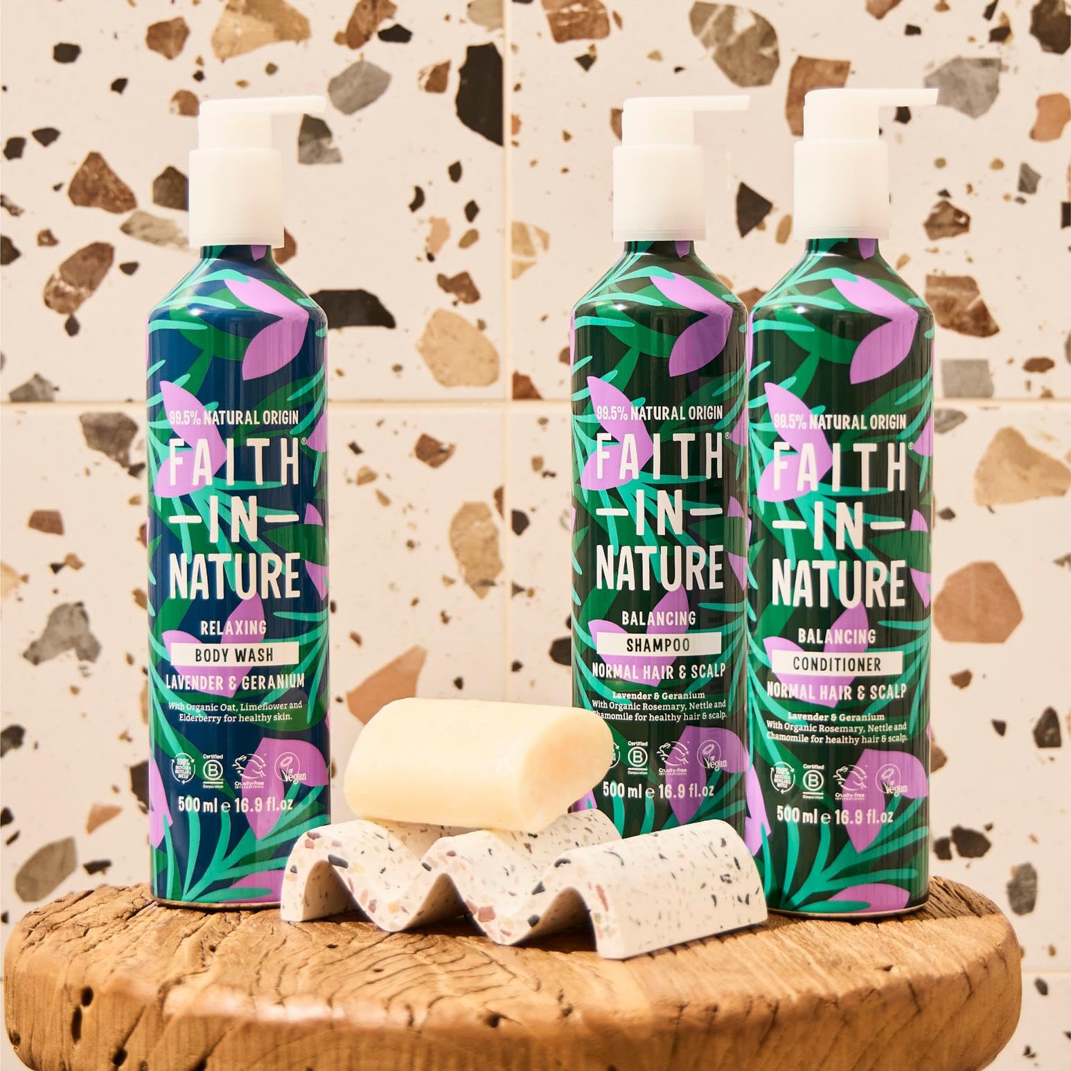 Faith In Nature Lavender & Geranium Shampoo in Recyclable Aluminium Bottle - Vegan 8