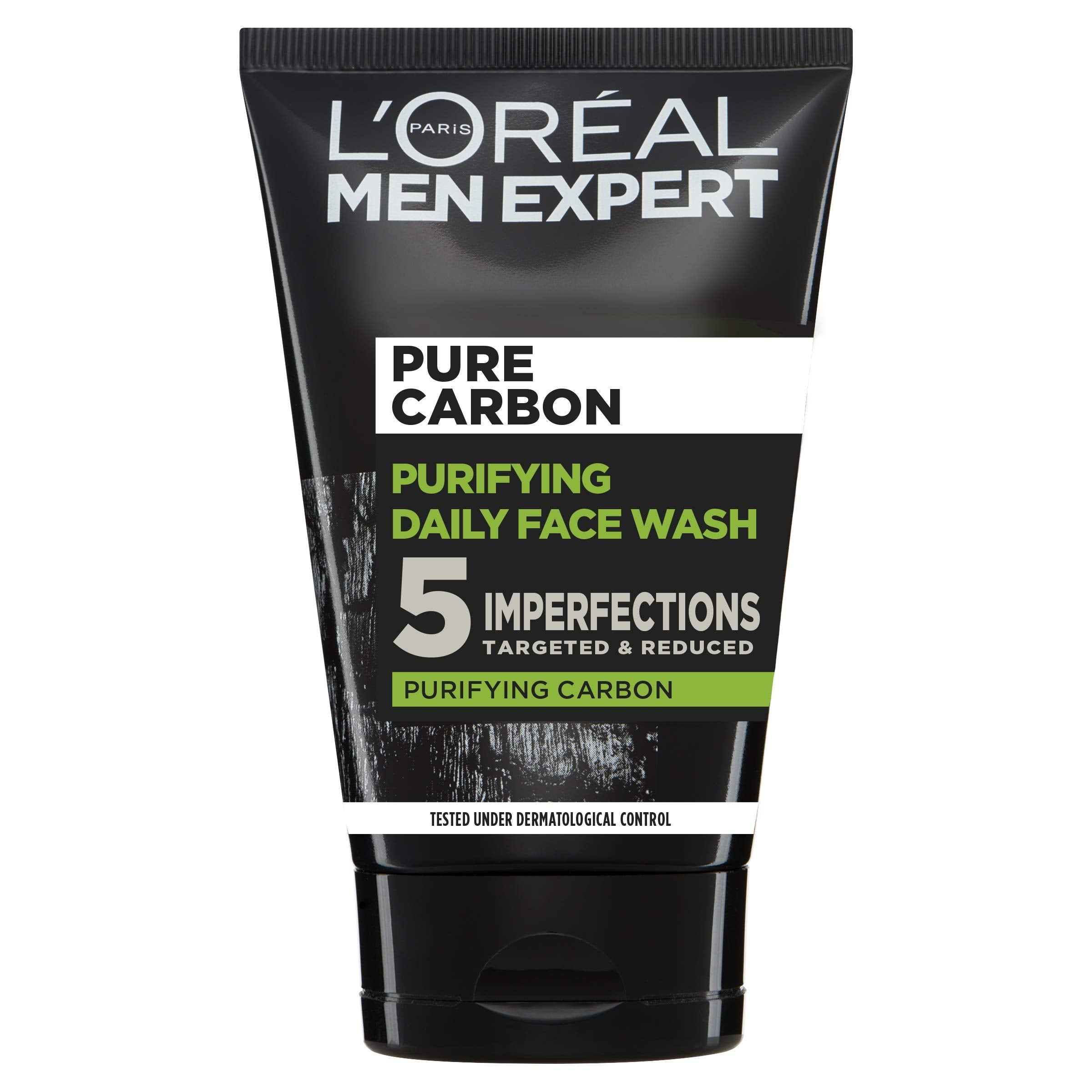L'Oreal Paris Men Expert Face Wash Pure Charcoal & Salicylic Acid for Oily Skin