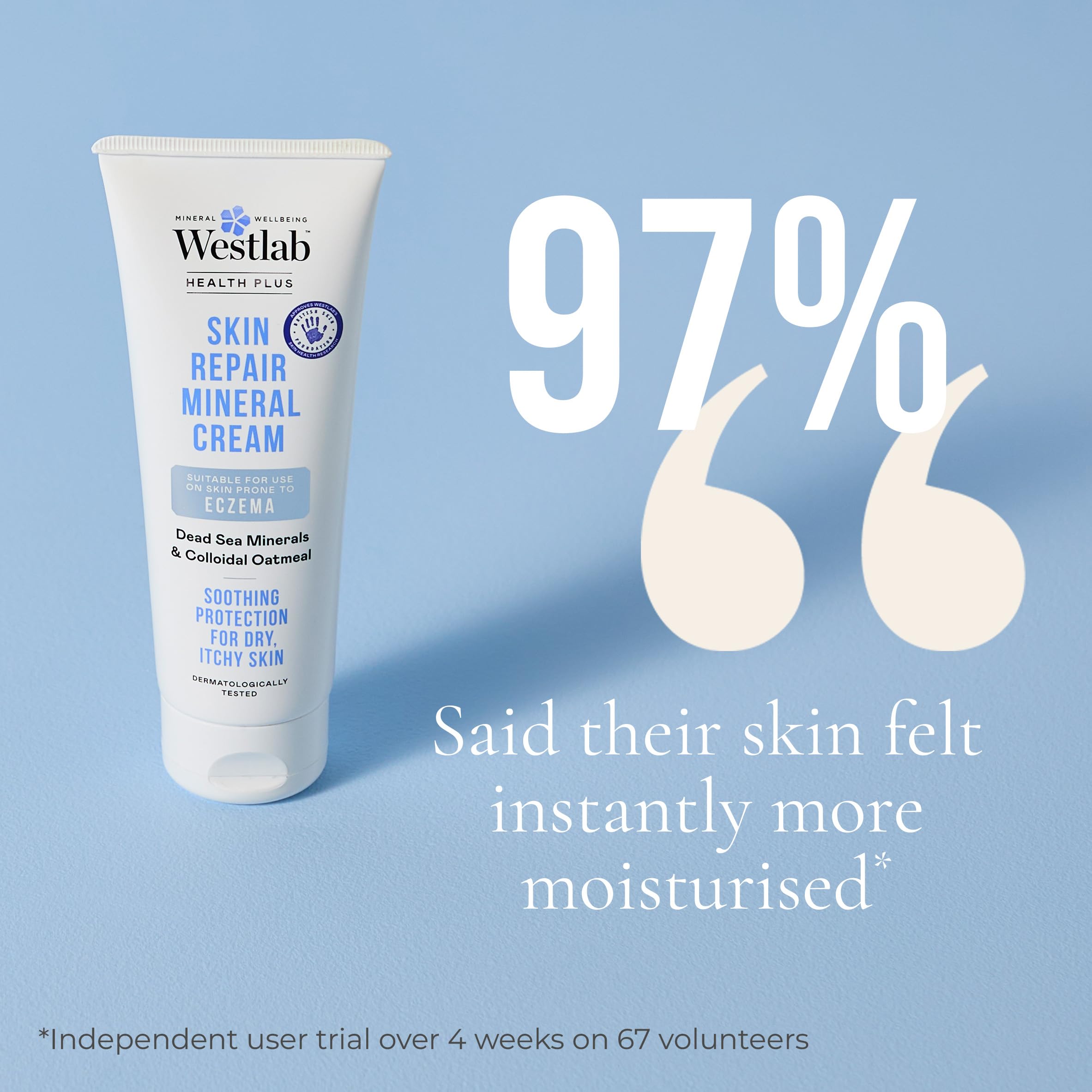 Westlab Hautpflege-Mineralcreme mit Totes-Meer-Salz und kolloidalem Hafermehl für zu Ekzemen neigende Haut 4