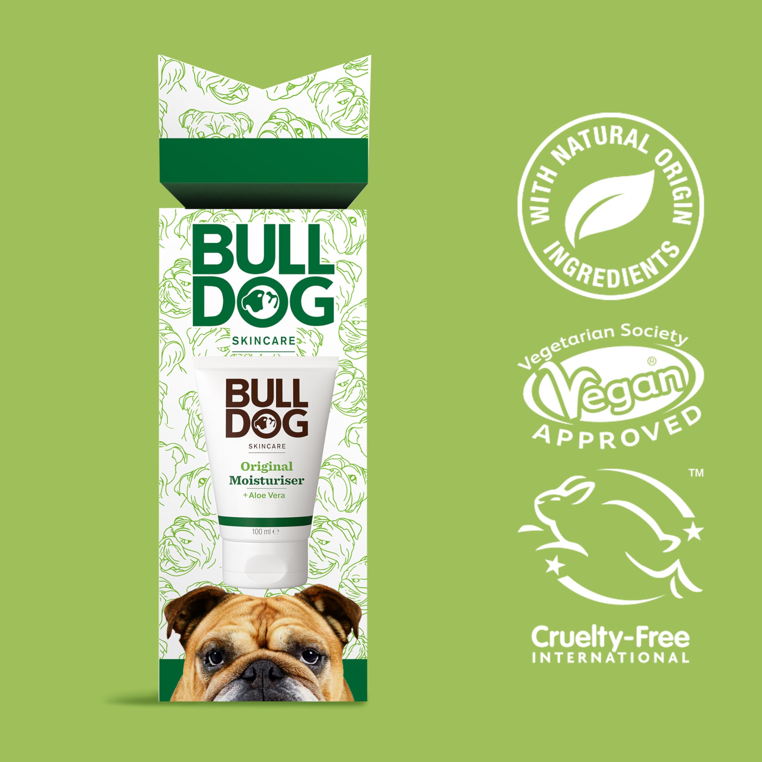 Bulldog Skincare Original Moisturiser Cracker Gift Set for Men 5