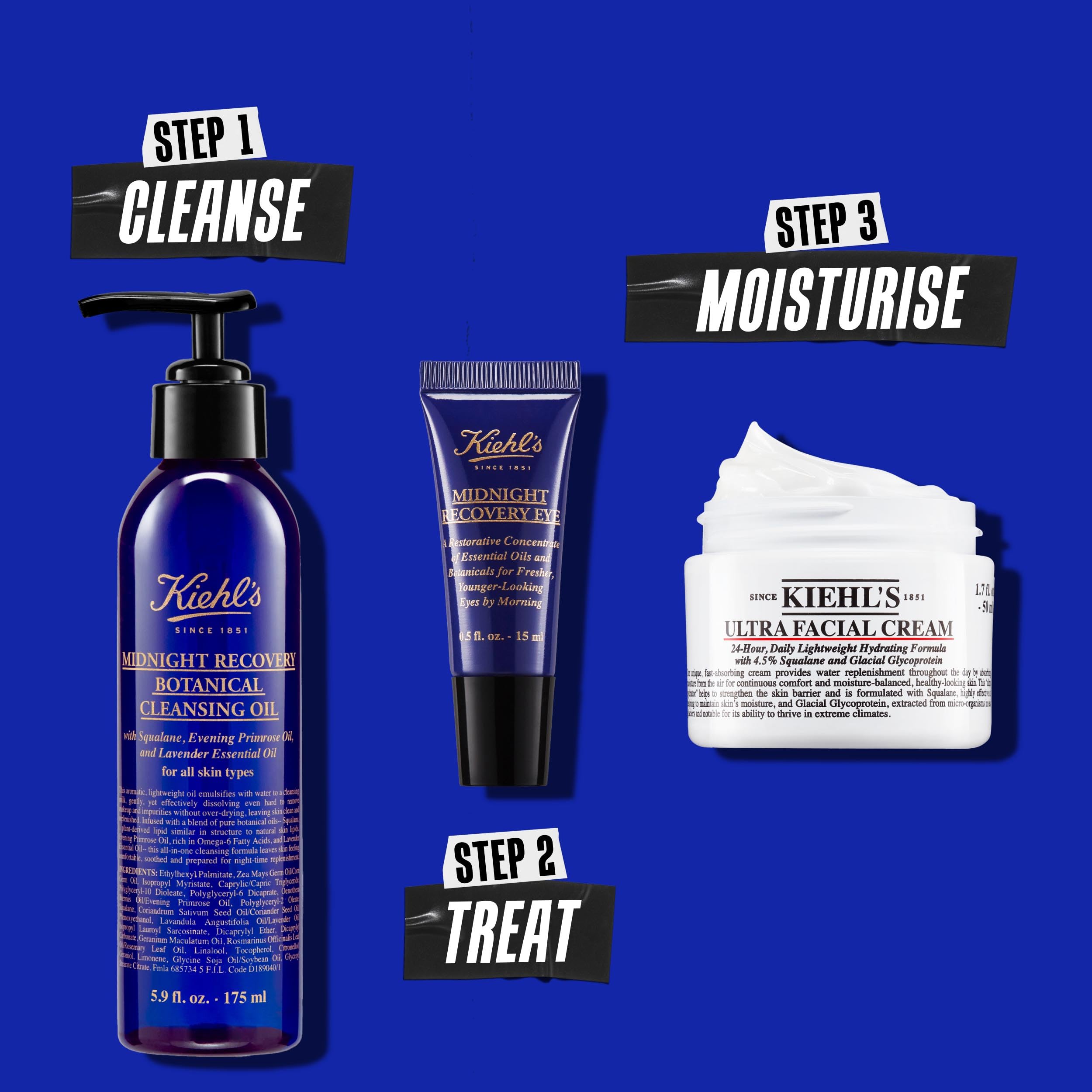 Kiehl's Midnight Recovery Eye Cream with Evening Primrose Oil 3