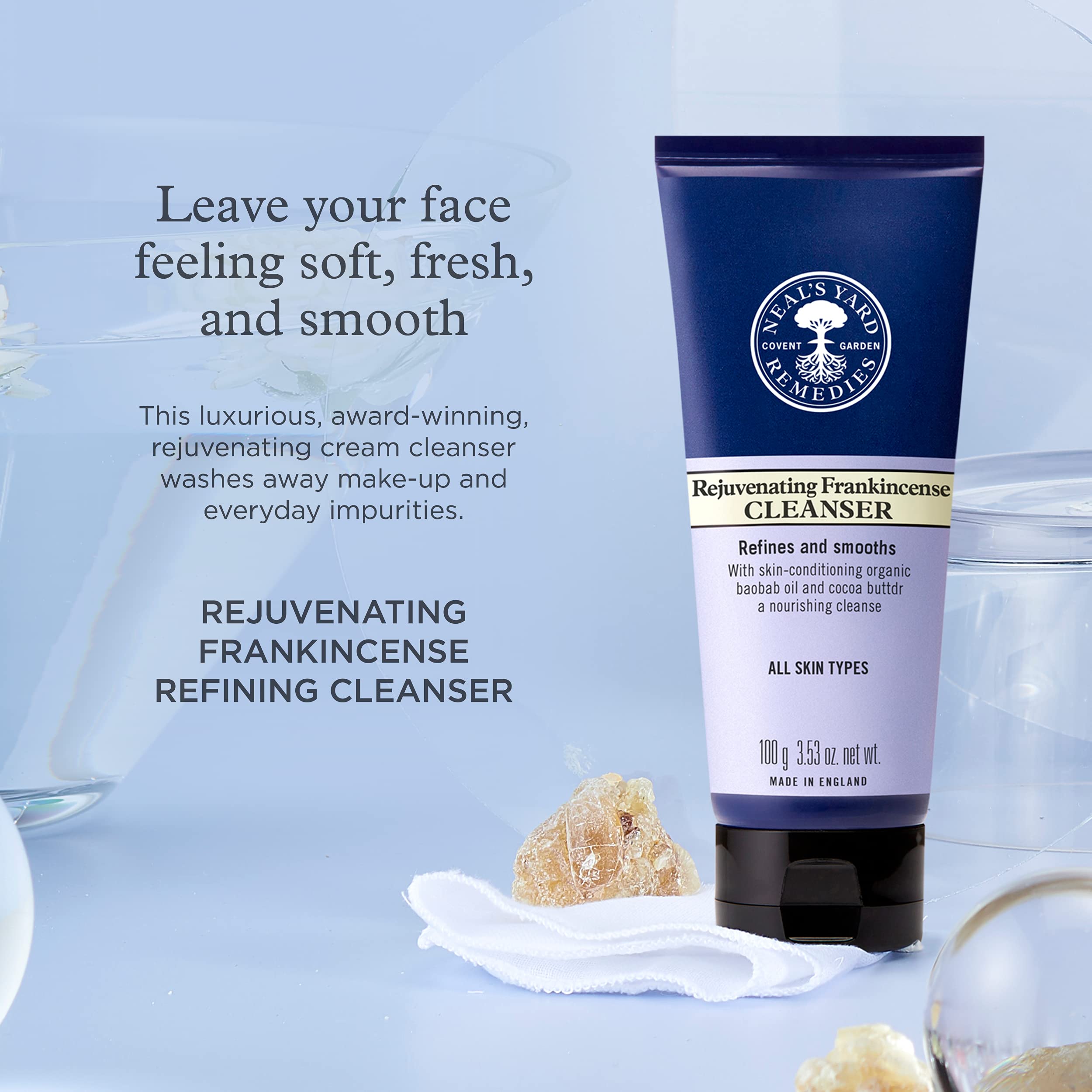 Neal's Yard Remedies Frankincense Cleanser for Soft and Fresh Feeling Skin 3