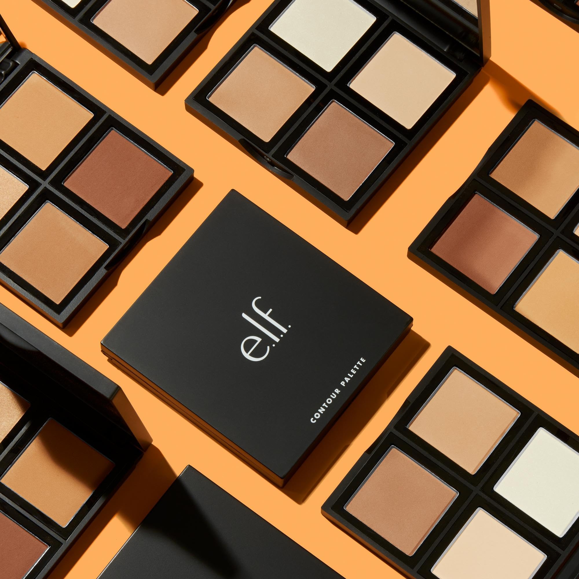 e.l.f. 4-Shade Customizable Powder Contour Palette with Vitamin E 5
