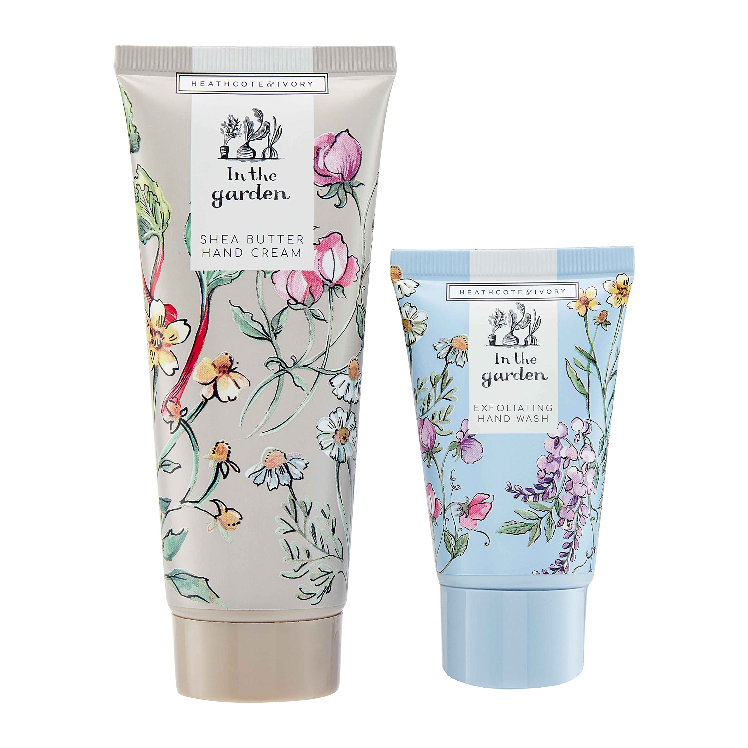 Heathcote & Ivory Rhubarb & Lilac Hand Care Duo with Vitamin E & Shea Butter 3