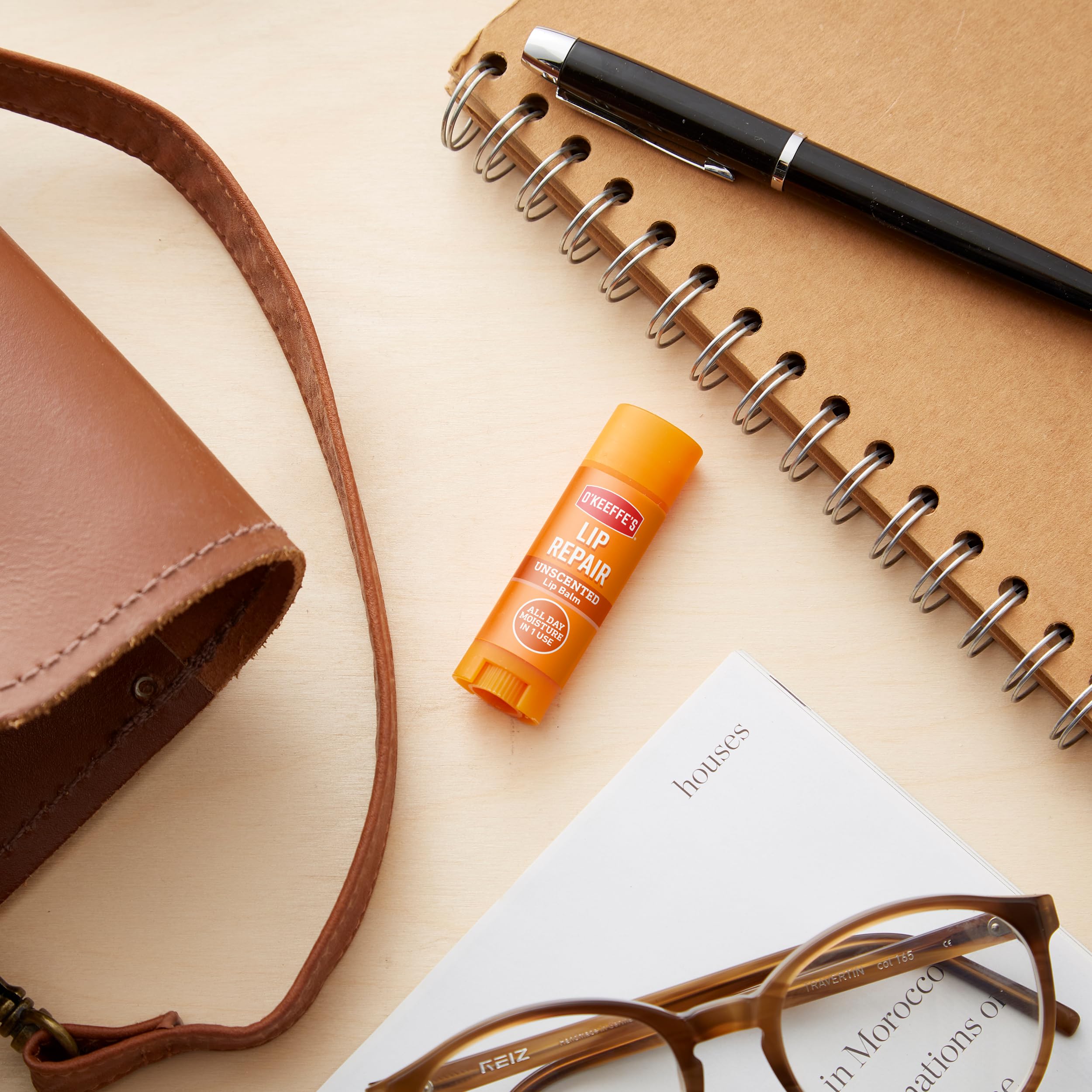 O'Keeffe's Lip Repair Unscented Lip Balm 4.2g (Pack of 3) for Extremely Dry Lips 5