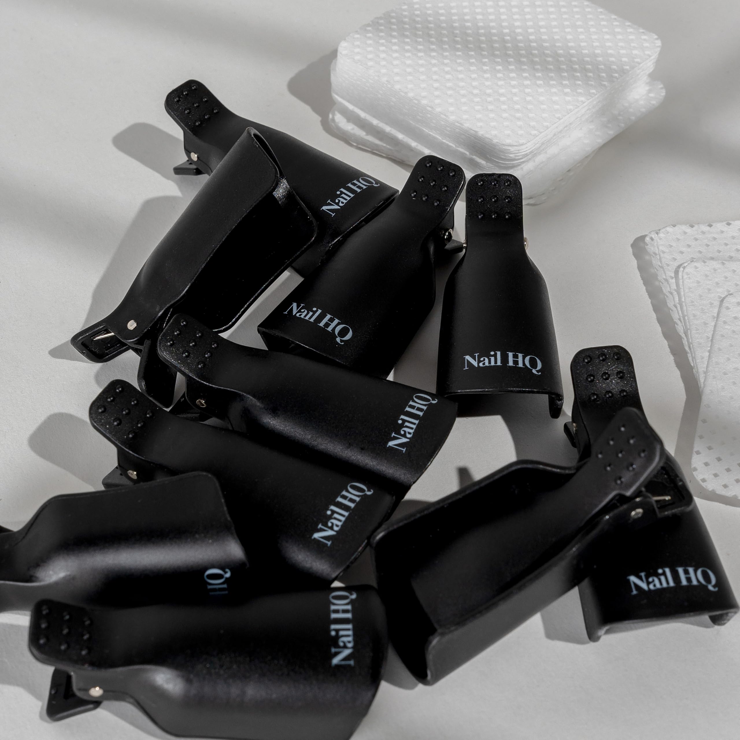 Nail HQ Soak-Off Nail Clip Kit with 10 Reusable Clips and 50 Lint-Free Wipes 4