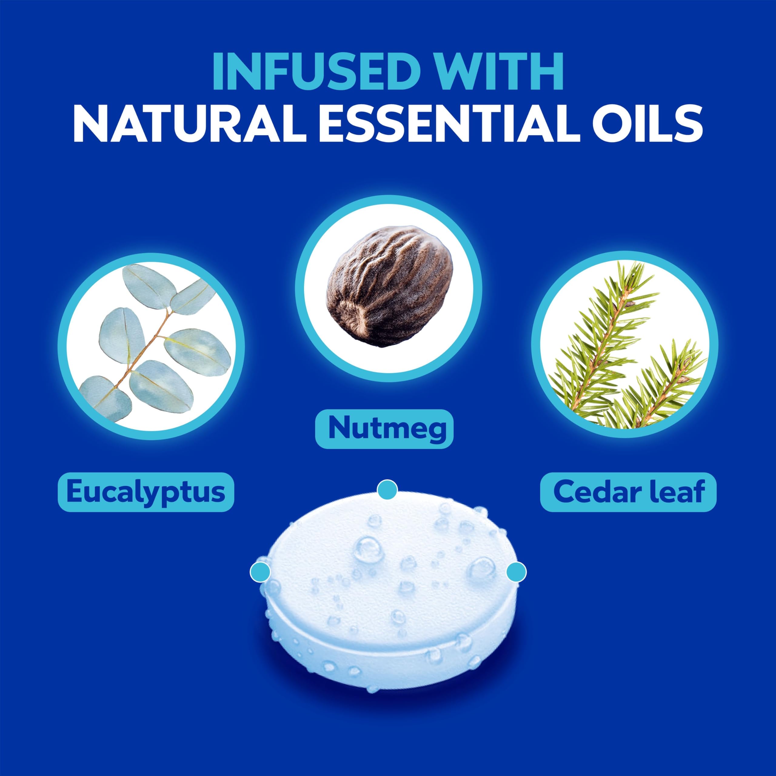 VICKS Vapo Shower Tablets with Soothing Vapors Infused with Menthol 3