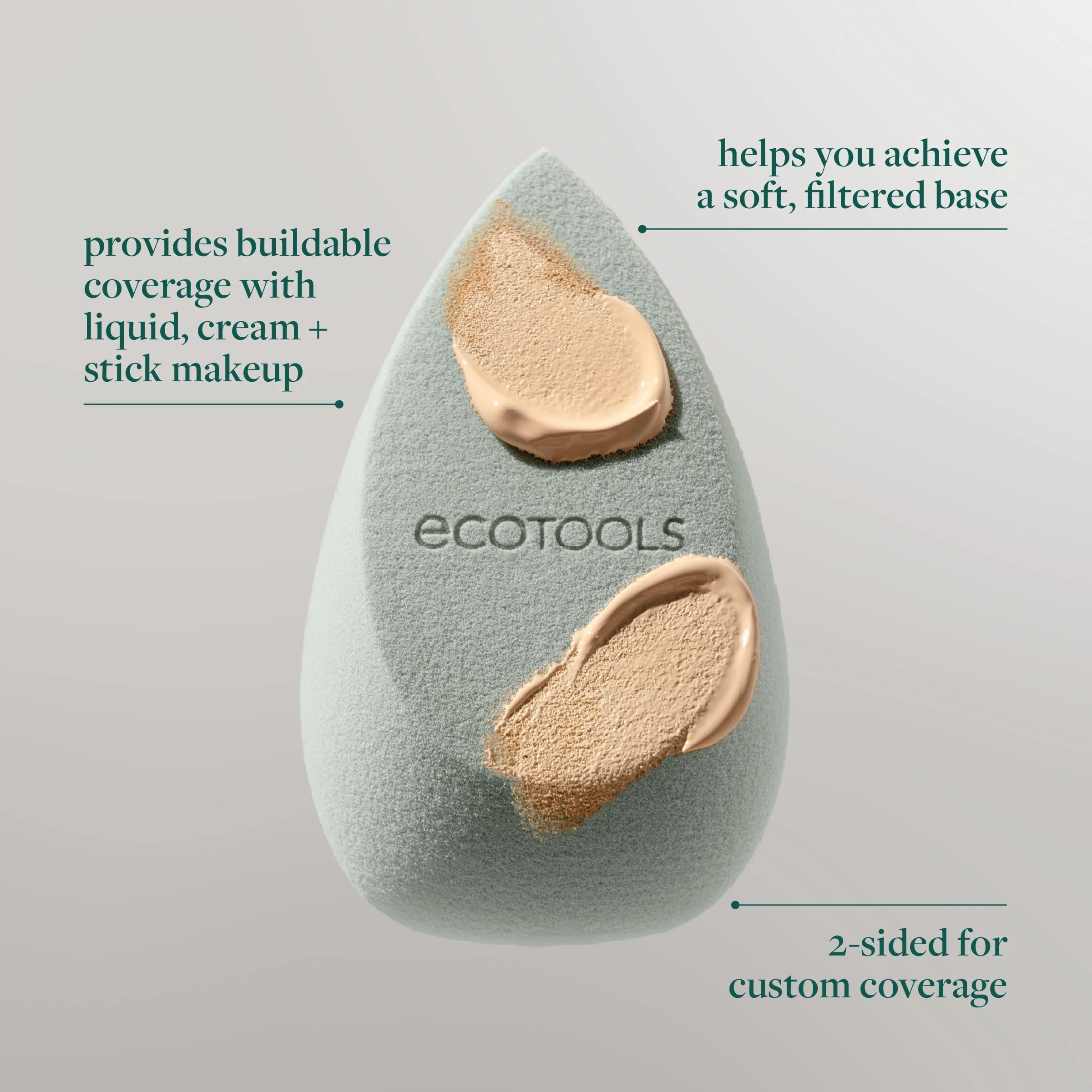 EcoTools Weichzeichner-Make-up-Schwamm, Make-up-Verblendschwamm für weiche Übergänge 3