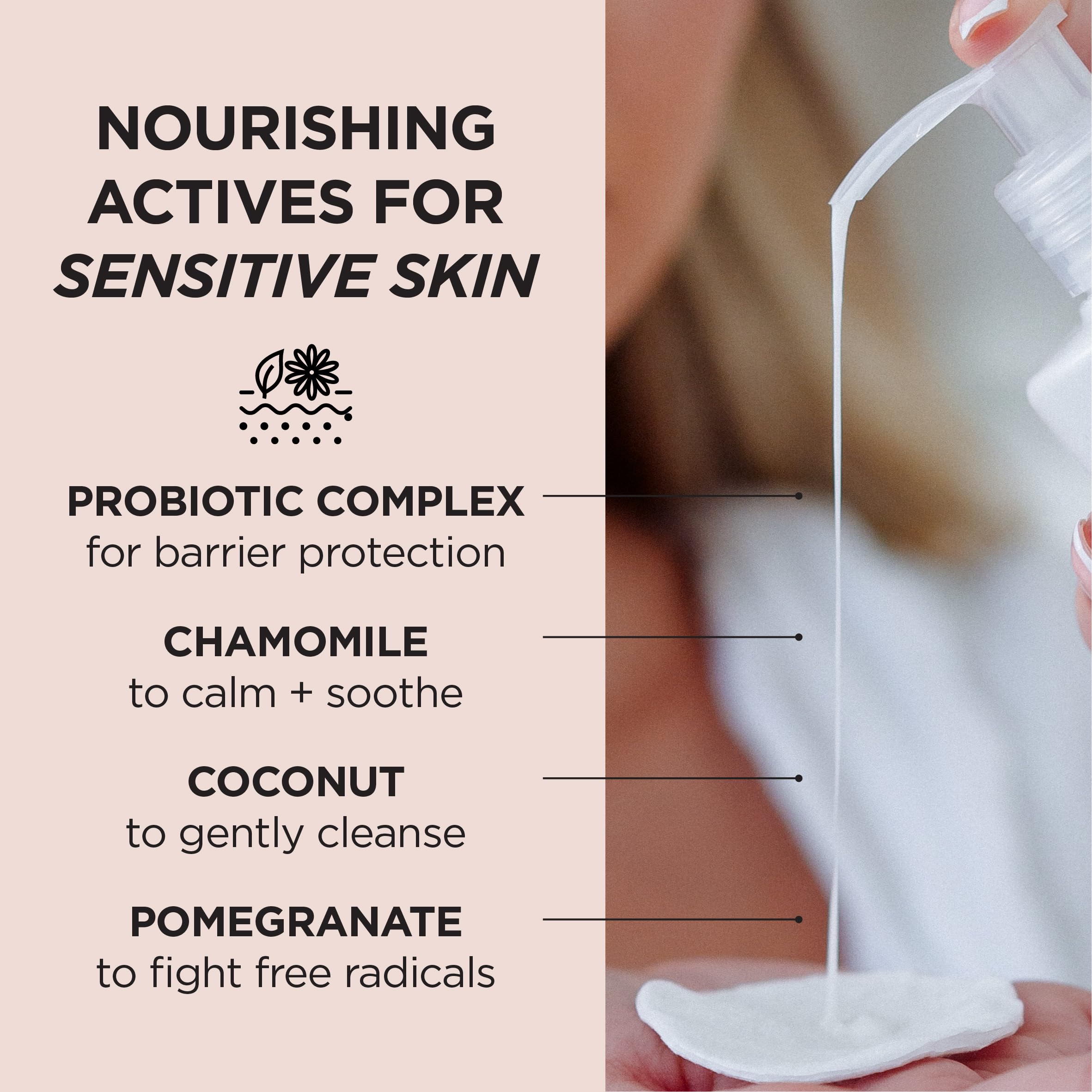 Dr Organic Skin Calm Probiotic Cream Cleanser for Sensitive & Problem Skin 5