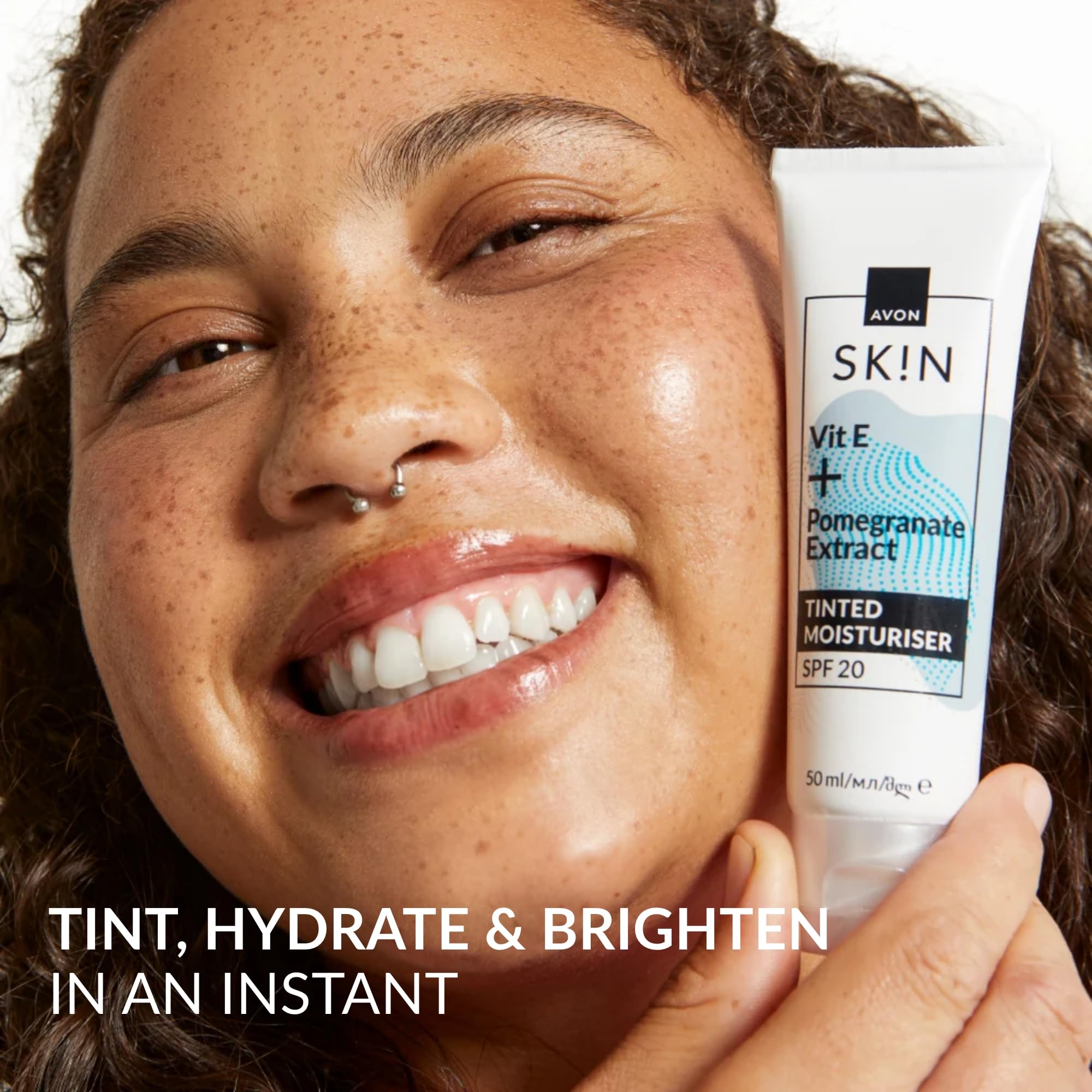 Avon Nutra Effects Radiance Tinted Moisturising Day Cream Duo SPF20, 50ml 4