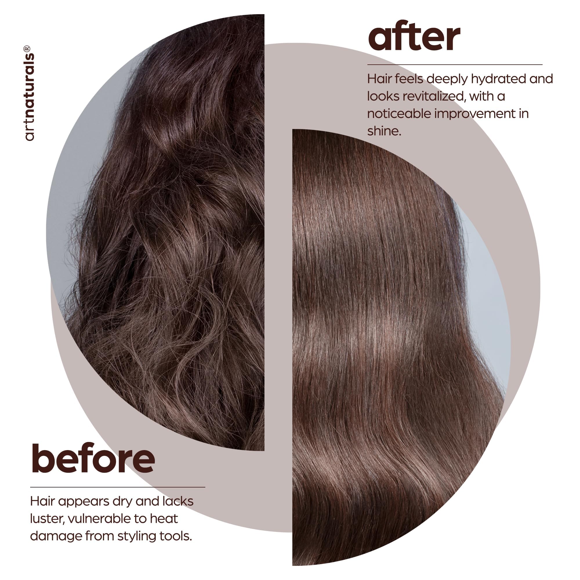 ArtNaturals Argan Oil Thermal Shield Heat Protection Leave-In Conditioner (8 Fl Oz) 5