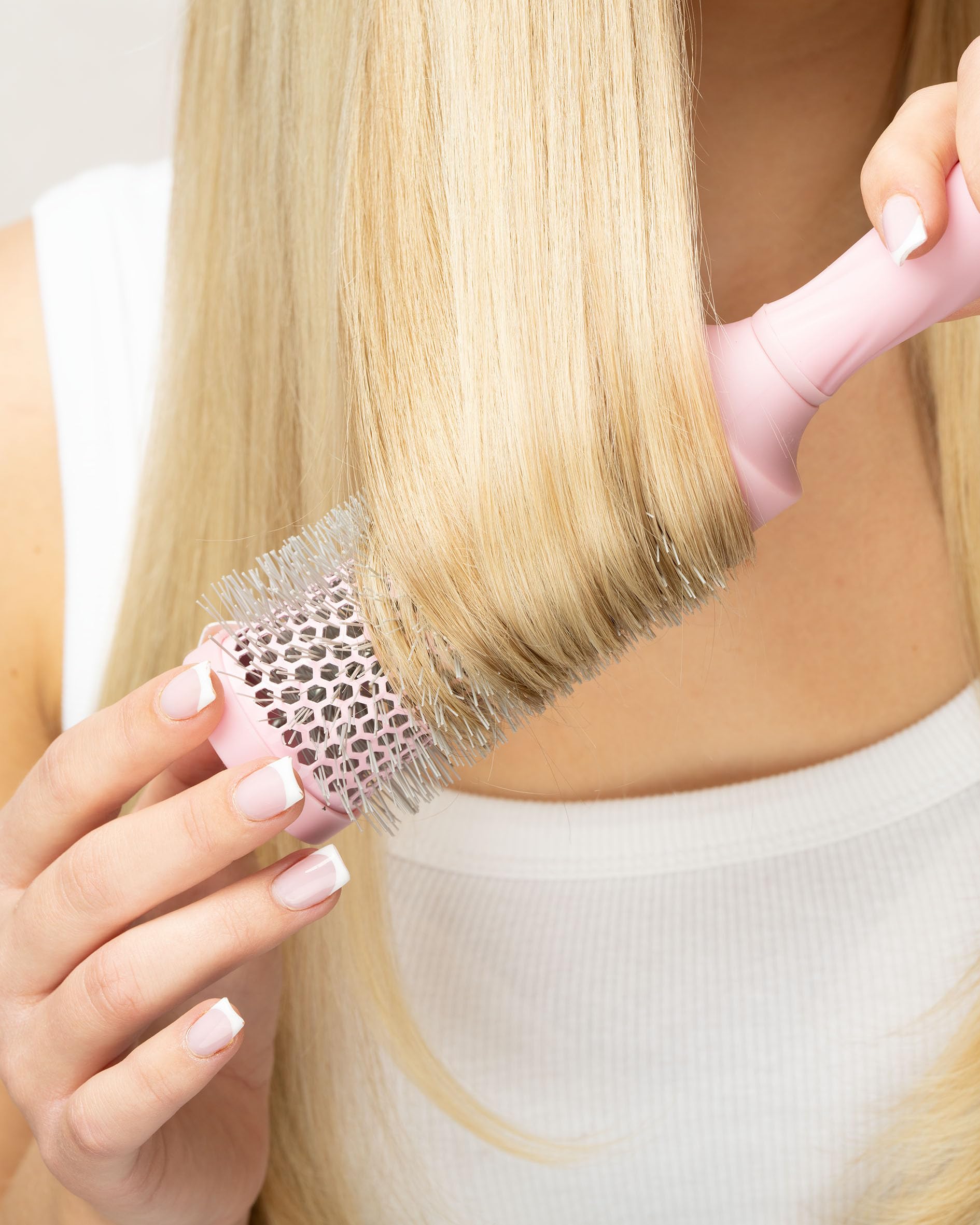 Brushworks Medium Radial Vent Brush with Ceramic Barrel for Blow Drying 8