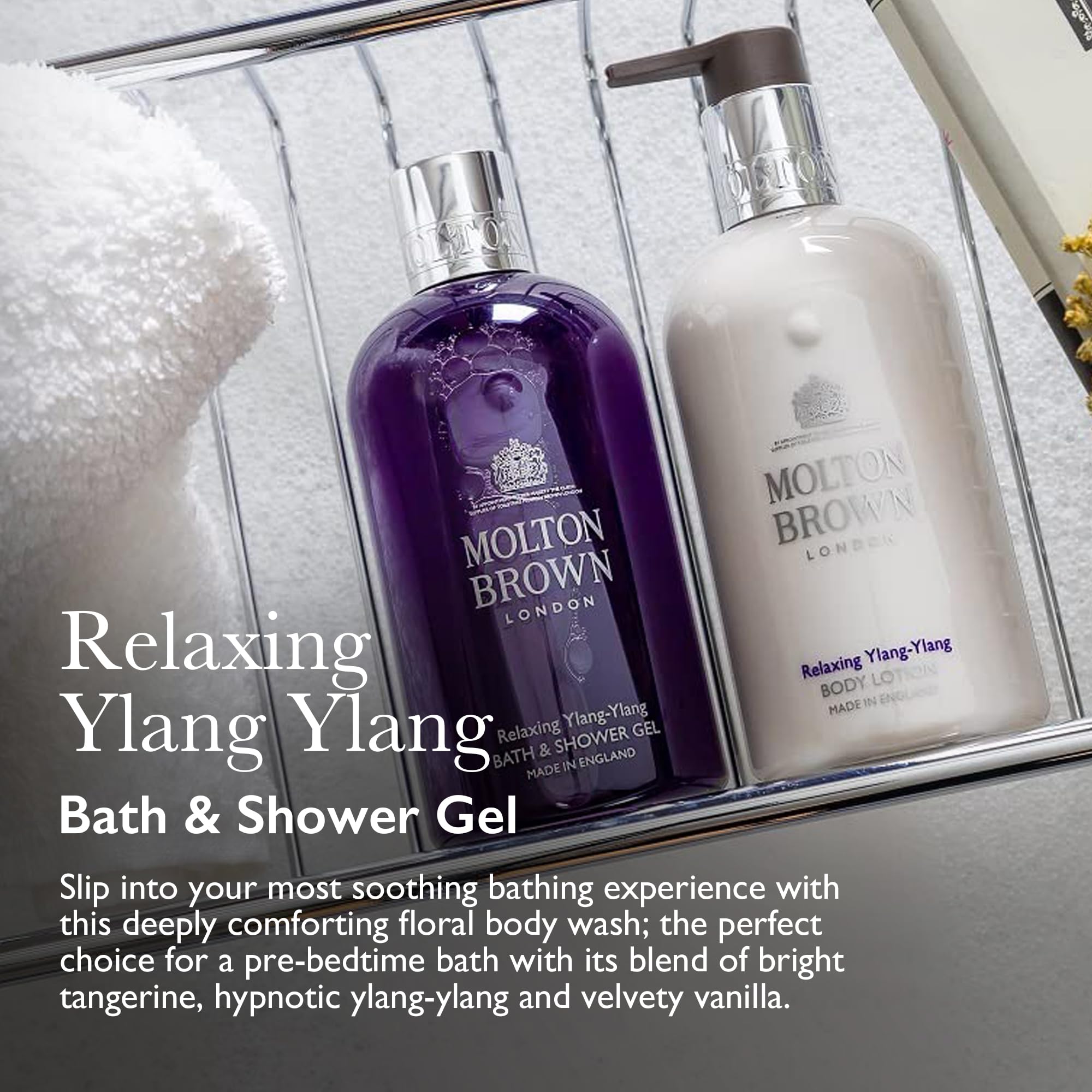 Molton Brown Relaxing Ylang-Ylang Bath & Shower Gel, 300 ml 3