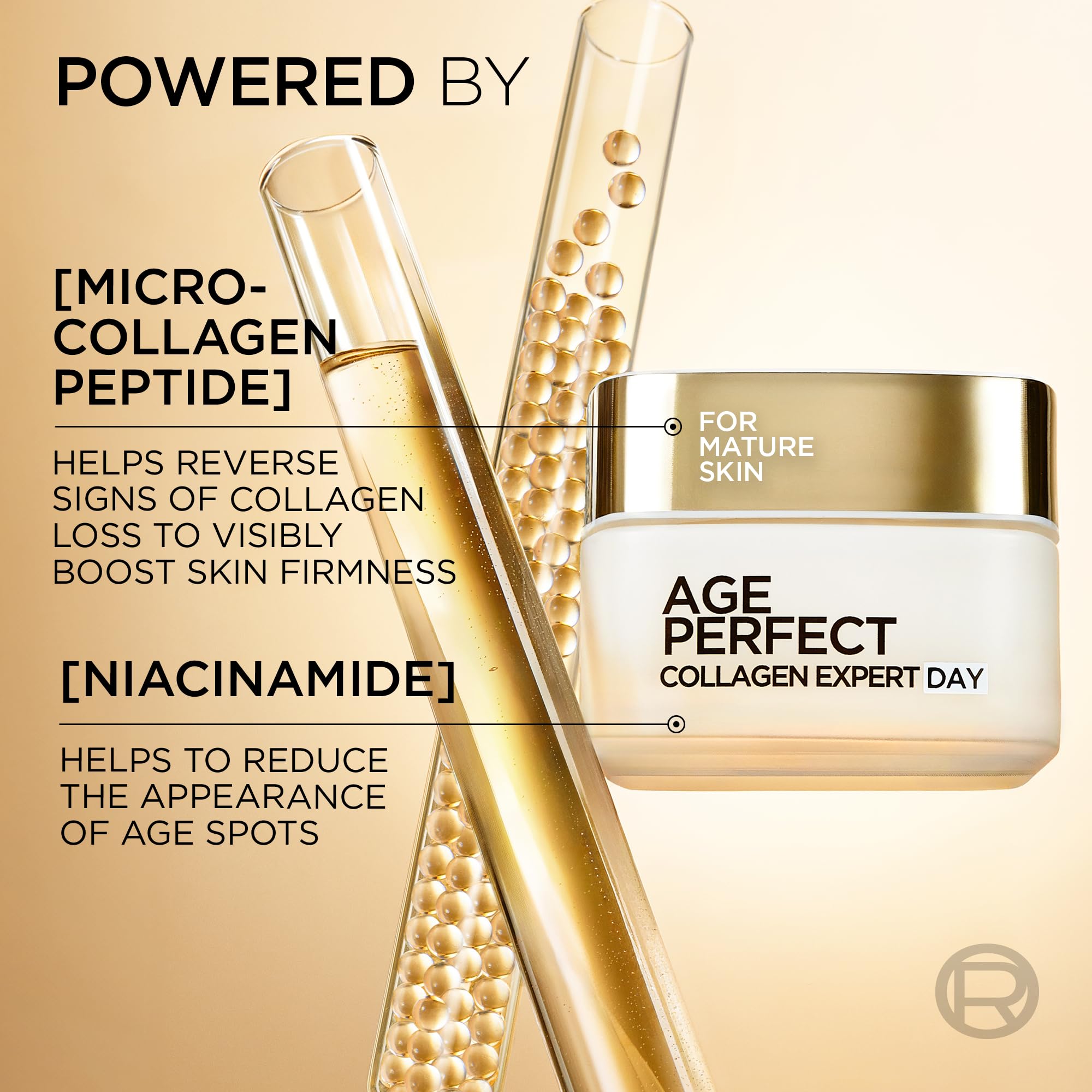 L'Oréal Paris Age Perfect Collagen Expert Straffende Tagescreme LSF 30 für Haut ab 50, 50 ml 6