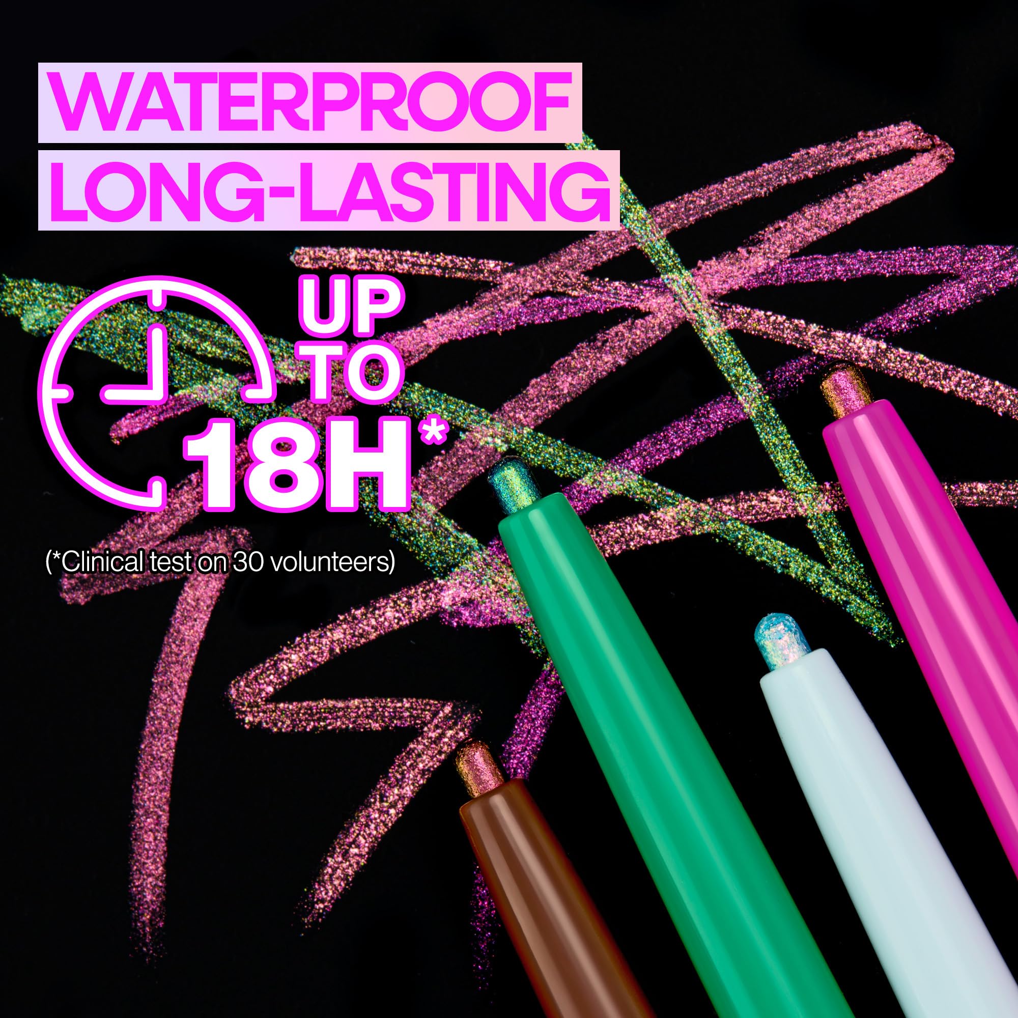 Wet n Wild Chameleon Chrome Retractable Waterproof Eyeliner - Light-Reflecting 5