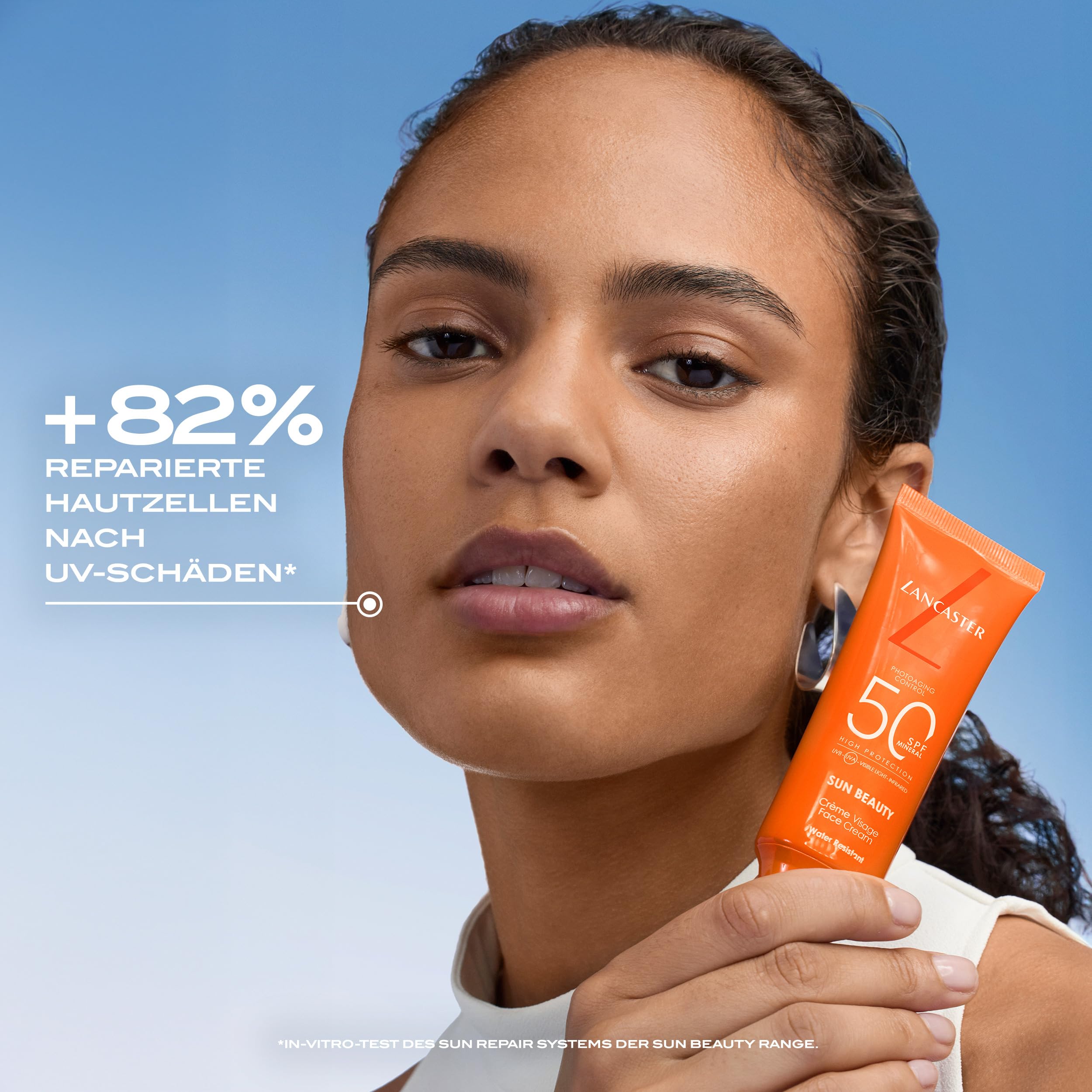 Lancaster Sun Beauty Face Cream SPF50 Photoaging Control Broad Spectrum Protection 50ml 4