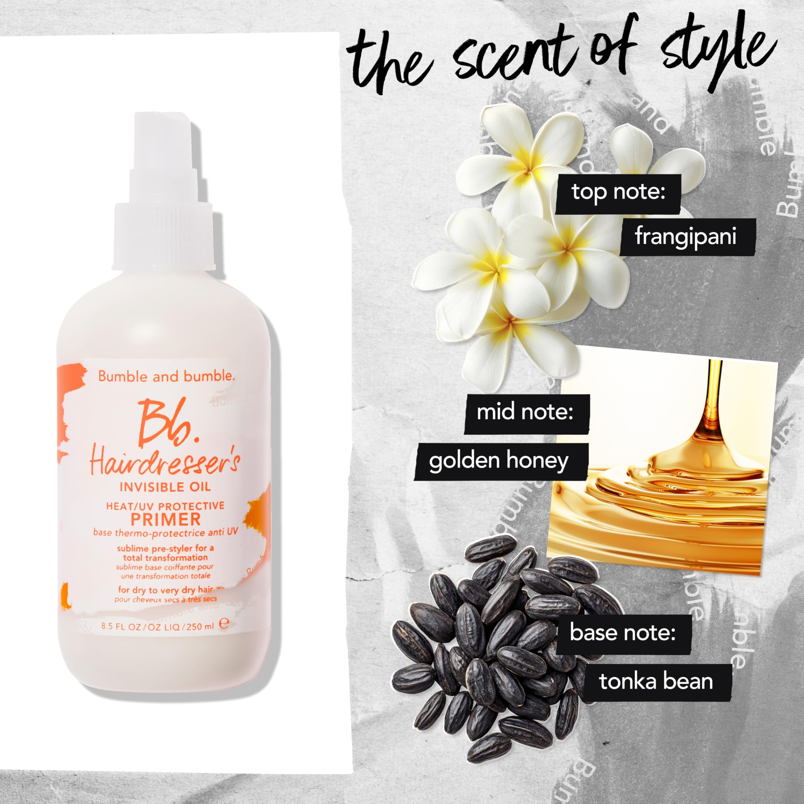 Bumble and bumble Hairdresser's Invisible Oil Heat/UV Protective Primer 250ml 8