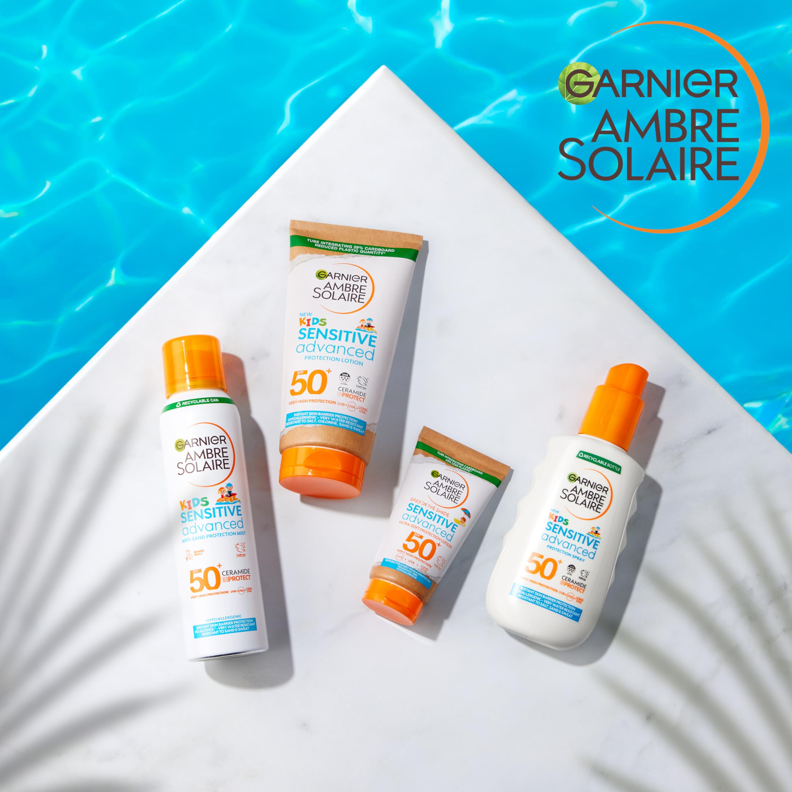 Garnier Ambre Solaire Baby in the Shade Ultra-Soft Sun Cream SPF50+ 50ml Travel Size 3