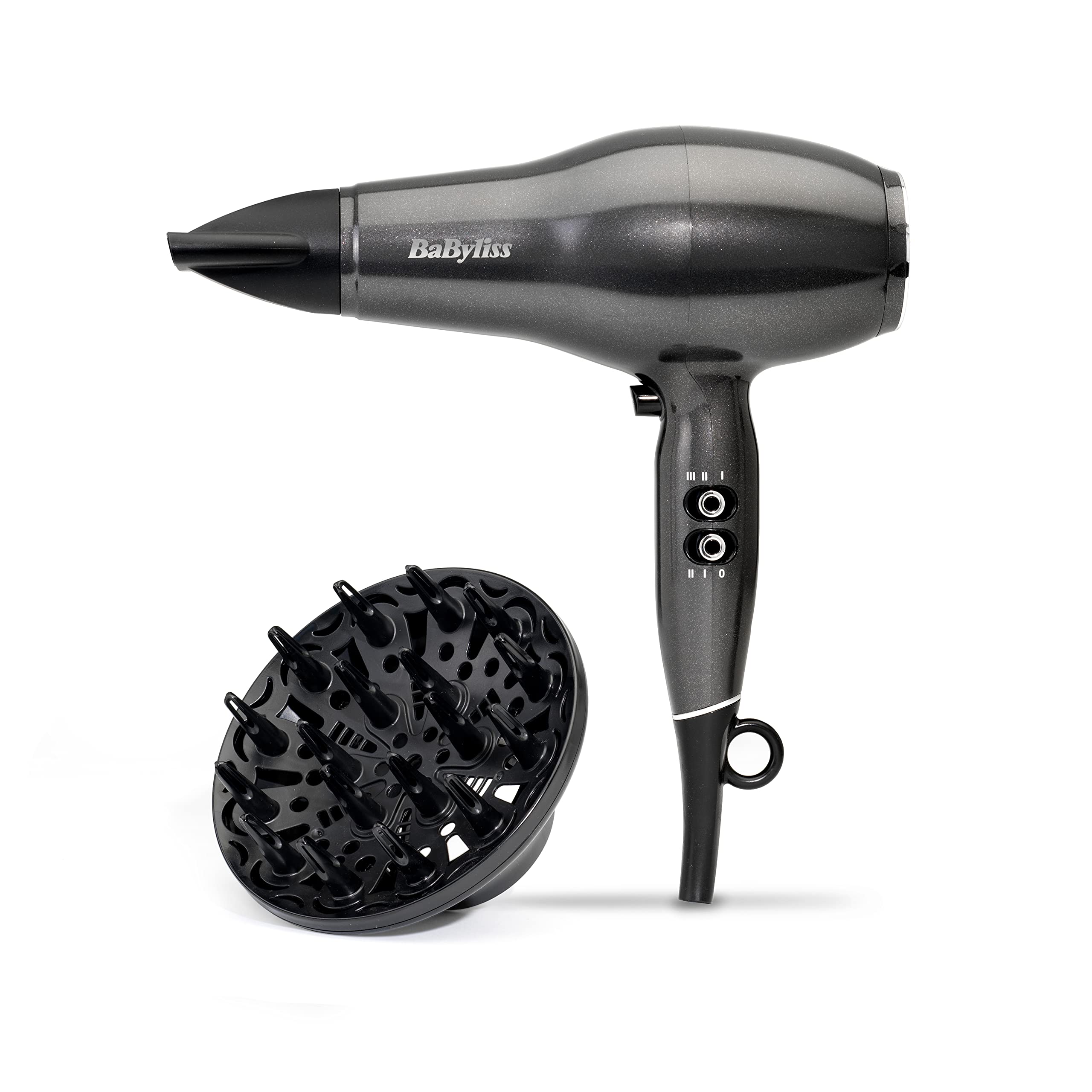 BaByliss Platinum Diamond Haartrockner &amp; Diffusor - Professioneller 2300W Haartrockner