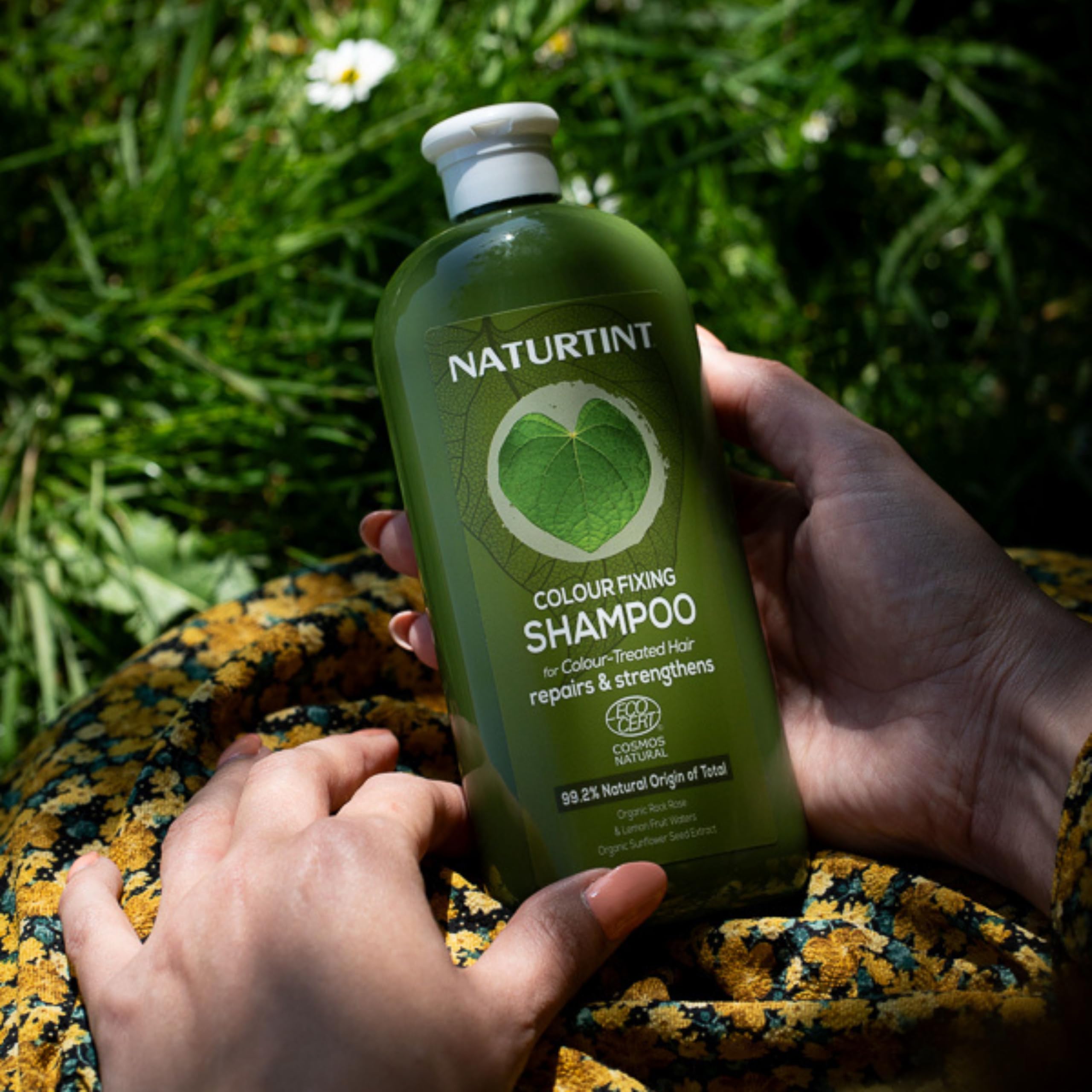 Naturtint Colour Fixing Shampoo for Coloured, Dry and Damaged Hair 400ml 4