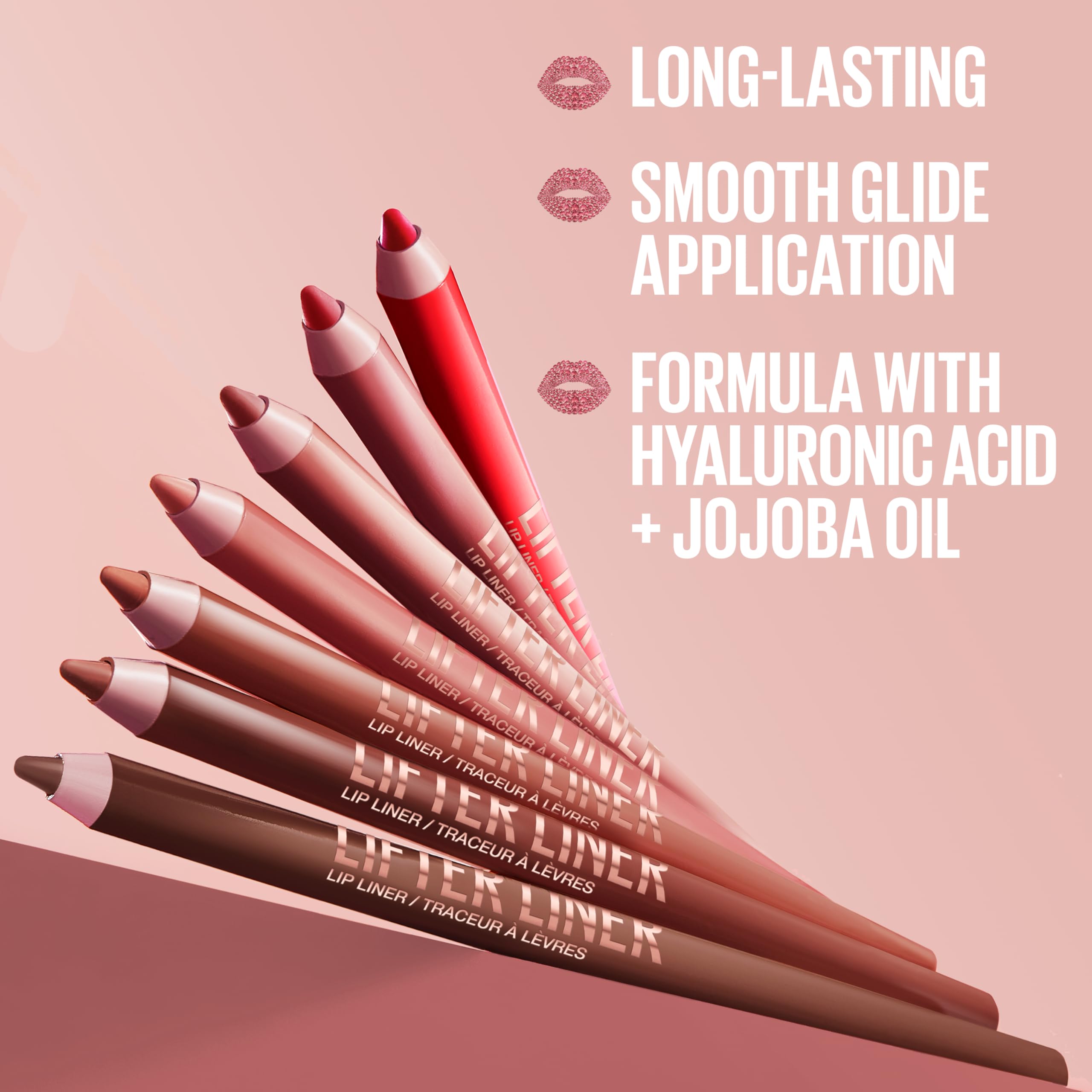 Maybelline New York Lifter Liner Lip Liner - Long-Lasting Creamy Colour with Hyaluronic Acid 4