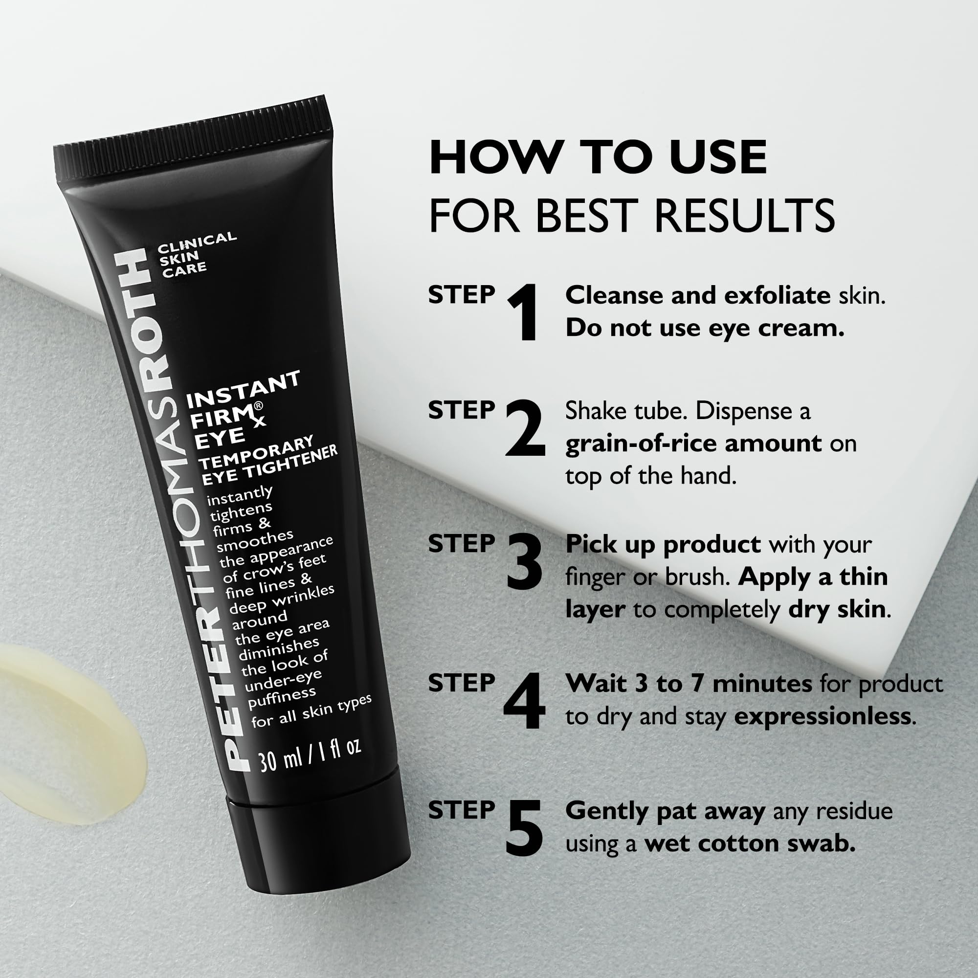 Gesichtspflege von Peter Thomas Roth Sofortstraffung Temporäres Augenserum 30 ml 7