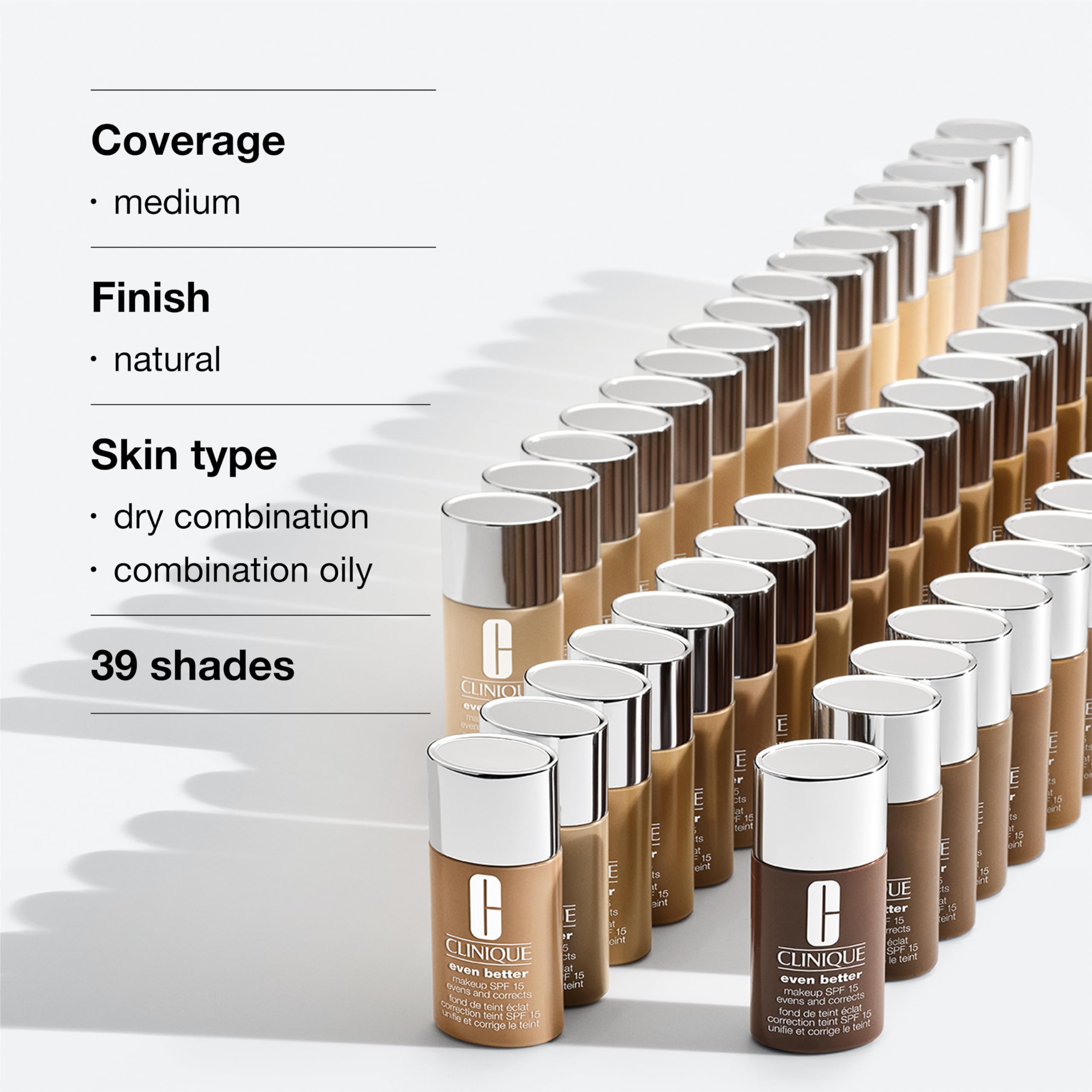 Clinique Even Better Makeup Medium Coverage Foundation SPF 15 - Evens Tone & Reduces Dark Spots 5