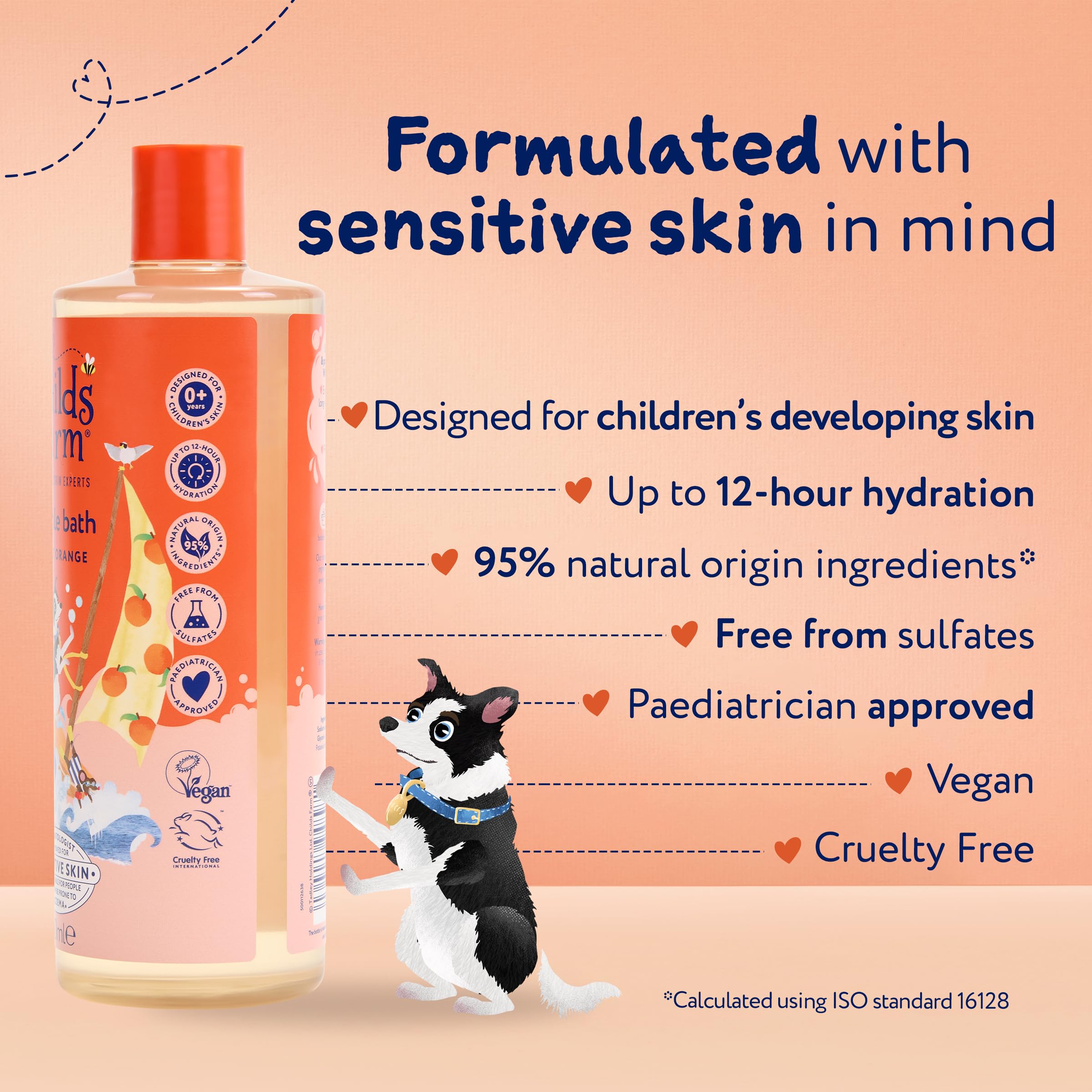 Childs Farm Kids Bubble Bath, Sweet Orange | Gentle & Hydrating for Sensitive Skin 7