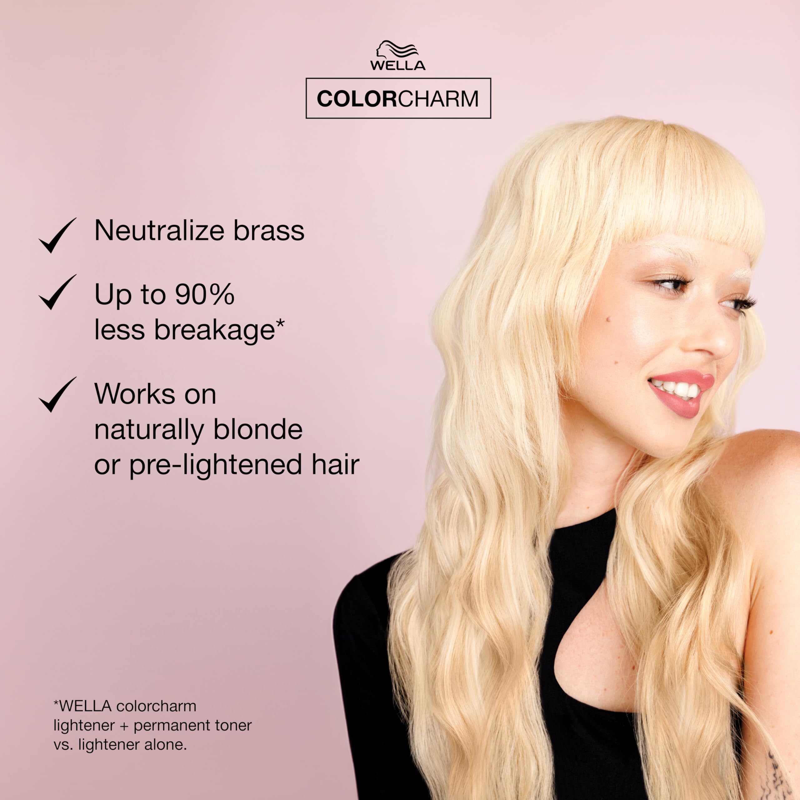 Color Charm Permanent Liquid Toner - T11 Hellstes Beigeblond von Wella für 3