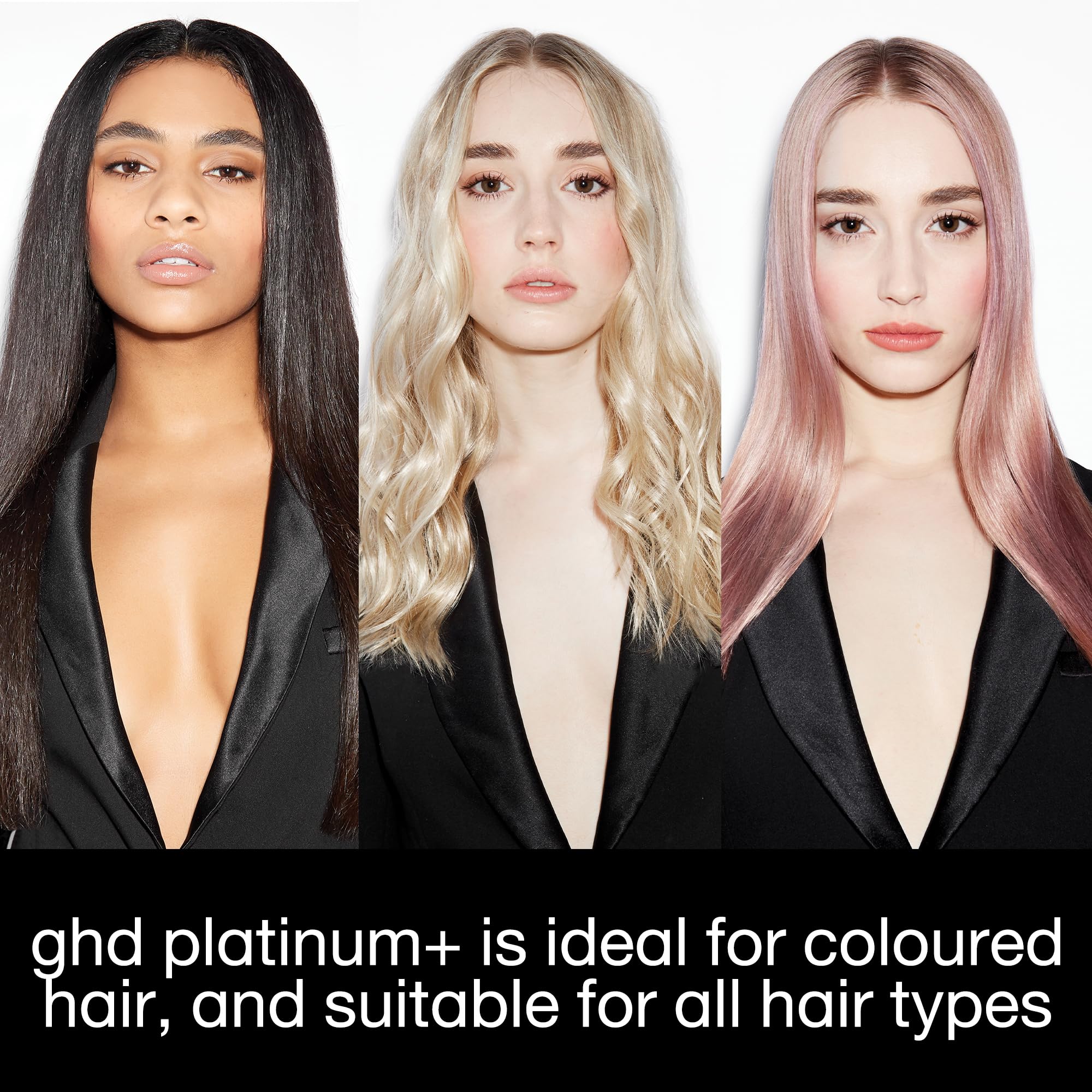 ghd Platinum+ Hair Straightener & Professional Styler in White (UK Plug) 6
