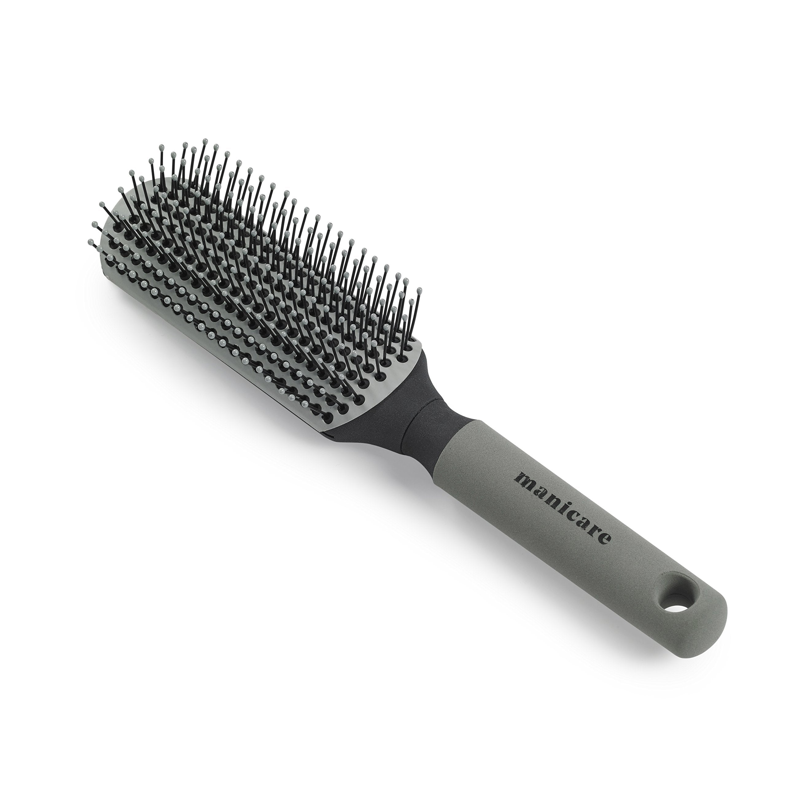 Manicare Ceramic Styling Brush for Grooming, Styling, and Blow Drying Hair