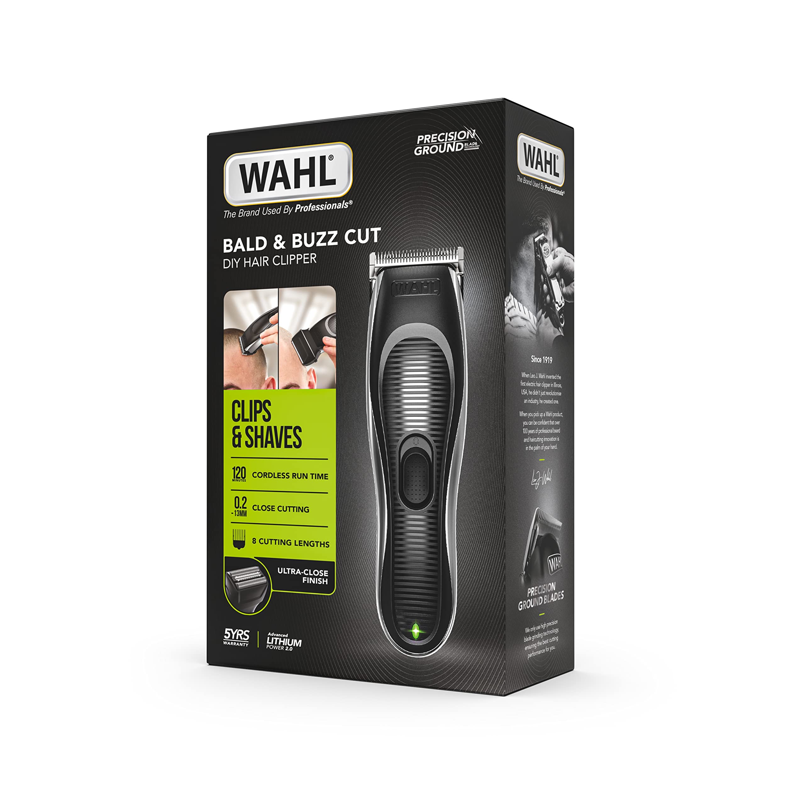 Wahl Bald and Buzz Cut Hair Clipper and Head Shaver for Men 6