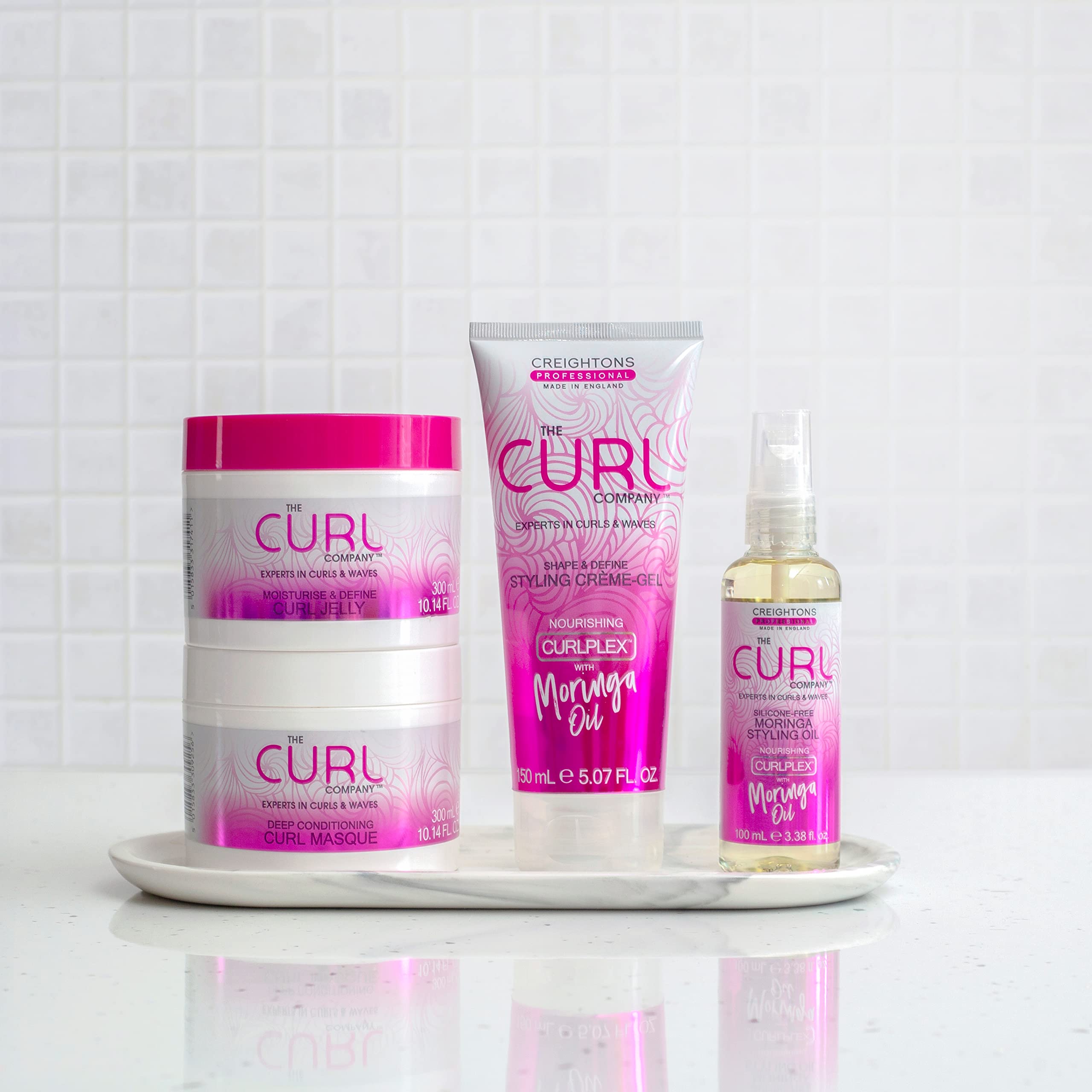 The Curl Company Shape and Define Styling Creme-Gel Travel Size 50ml 6