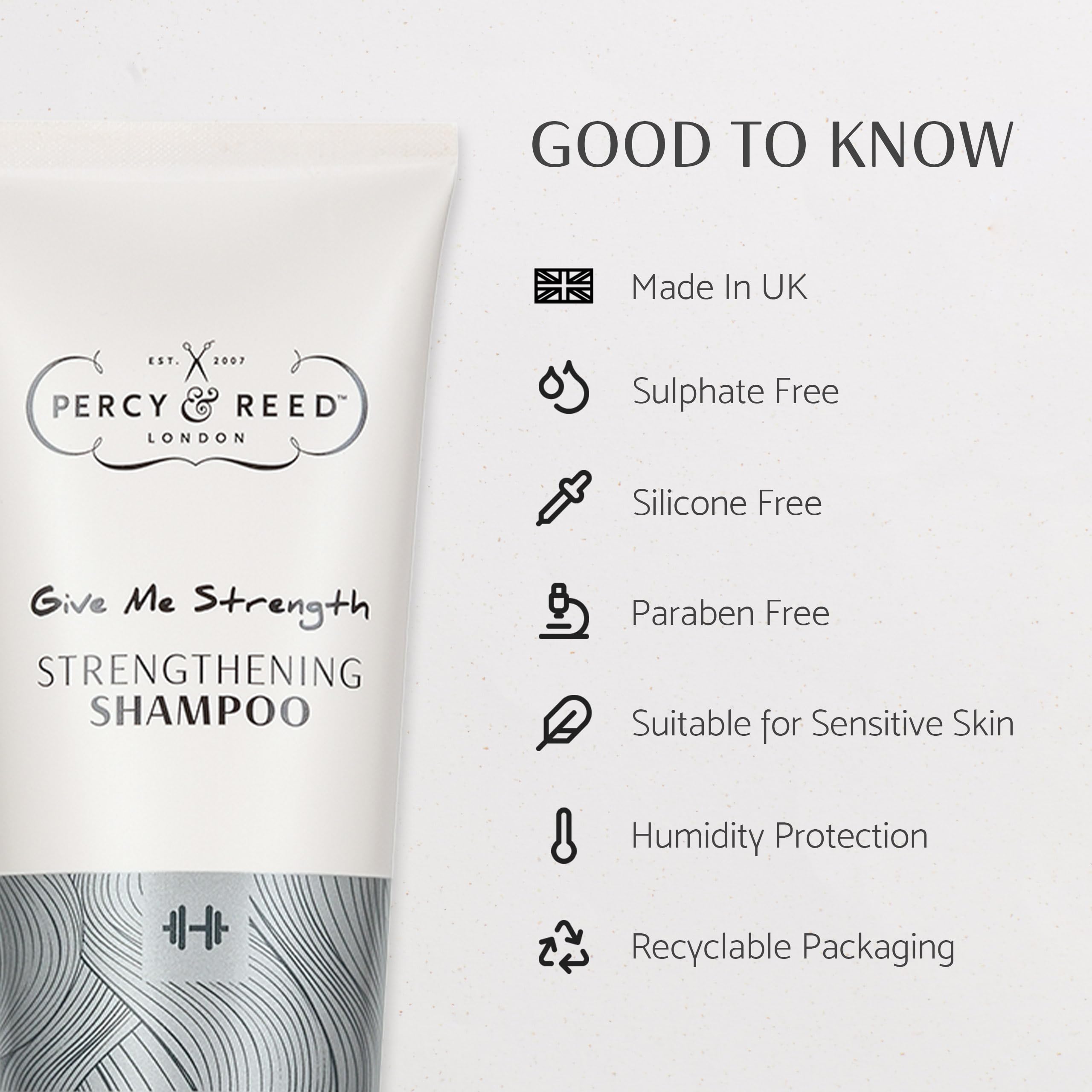 Percy & Reed Give Me Strength Strengthening Shampoo - Reduces Breakage 5