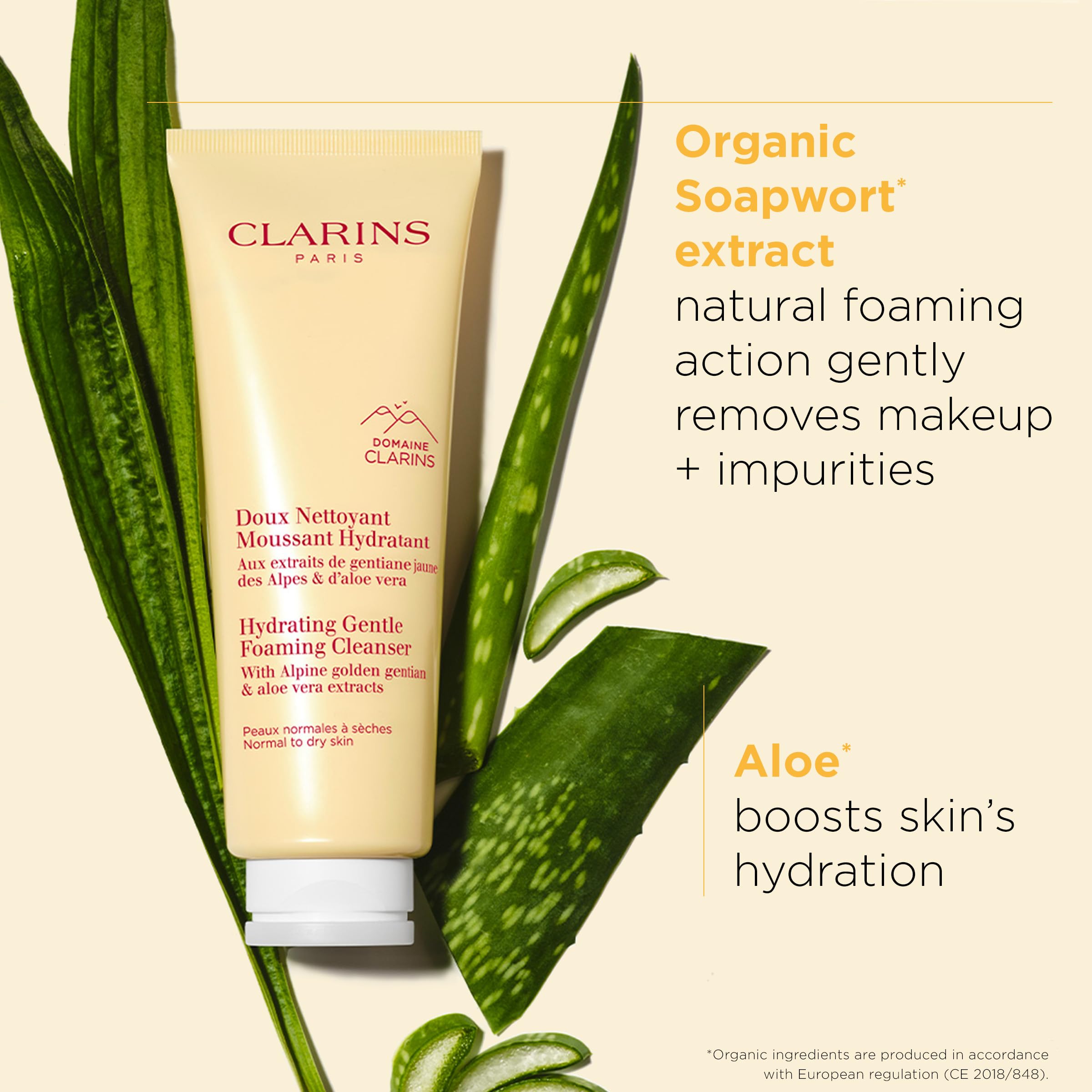 CLARINS Hydrating Foaming Cleanser - 125ml 4
